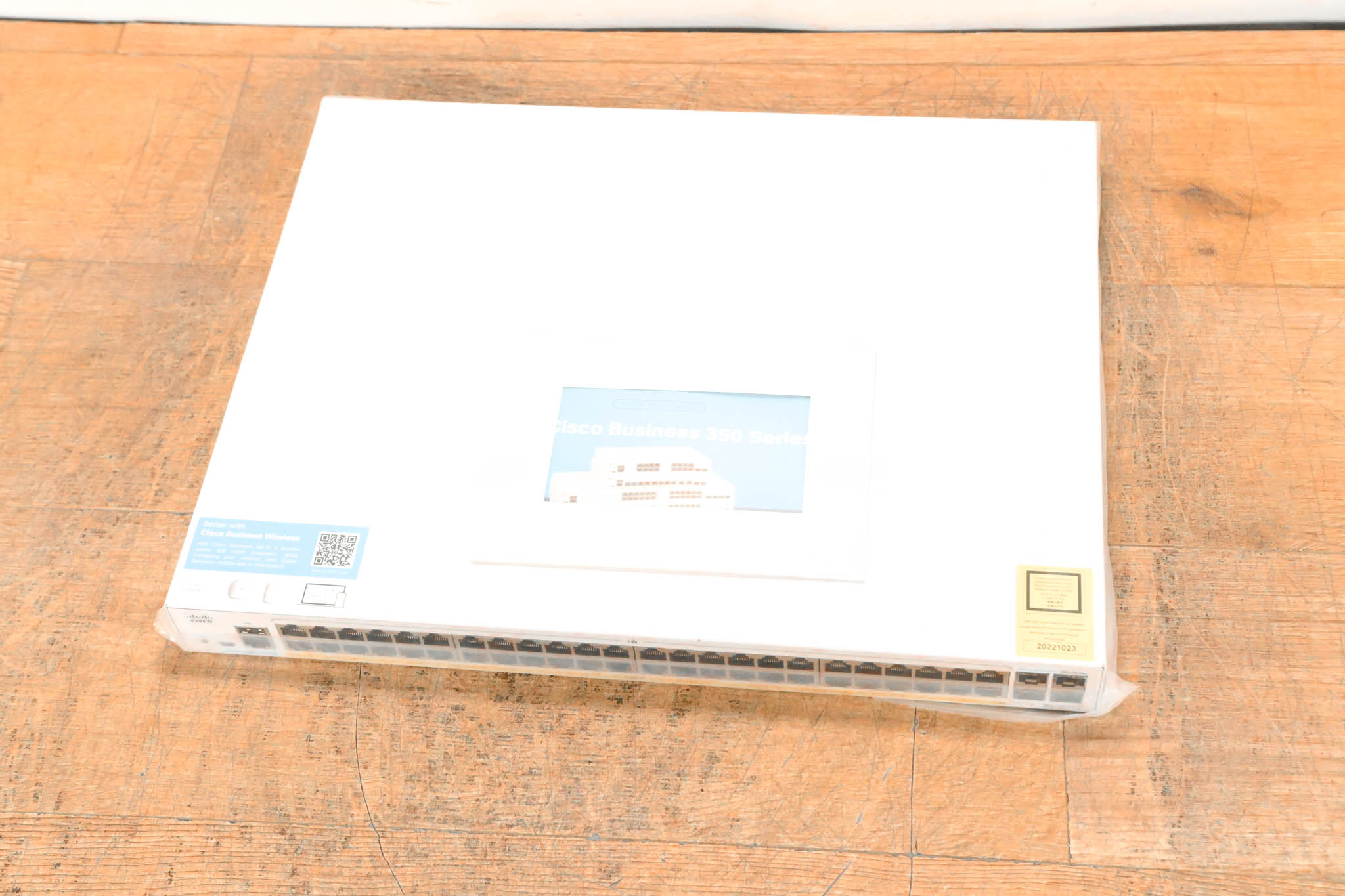 Cisco CBS350-48P-4X 48x Gigabit RJ45 PoE+ & 4x 10G SFP+ Managed Switch
