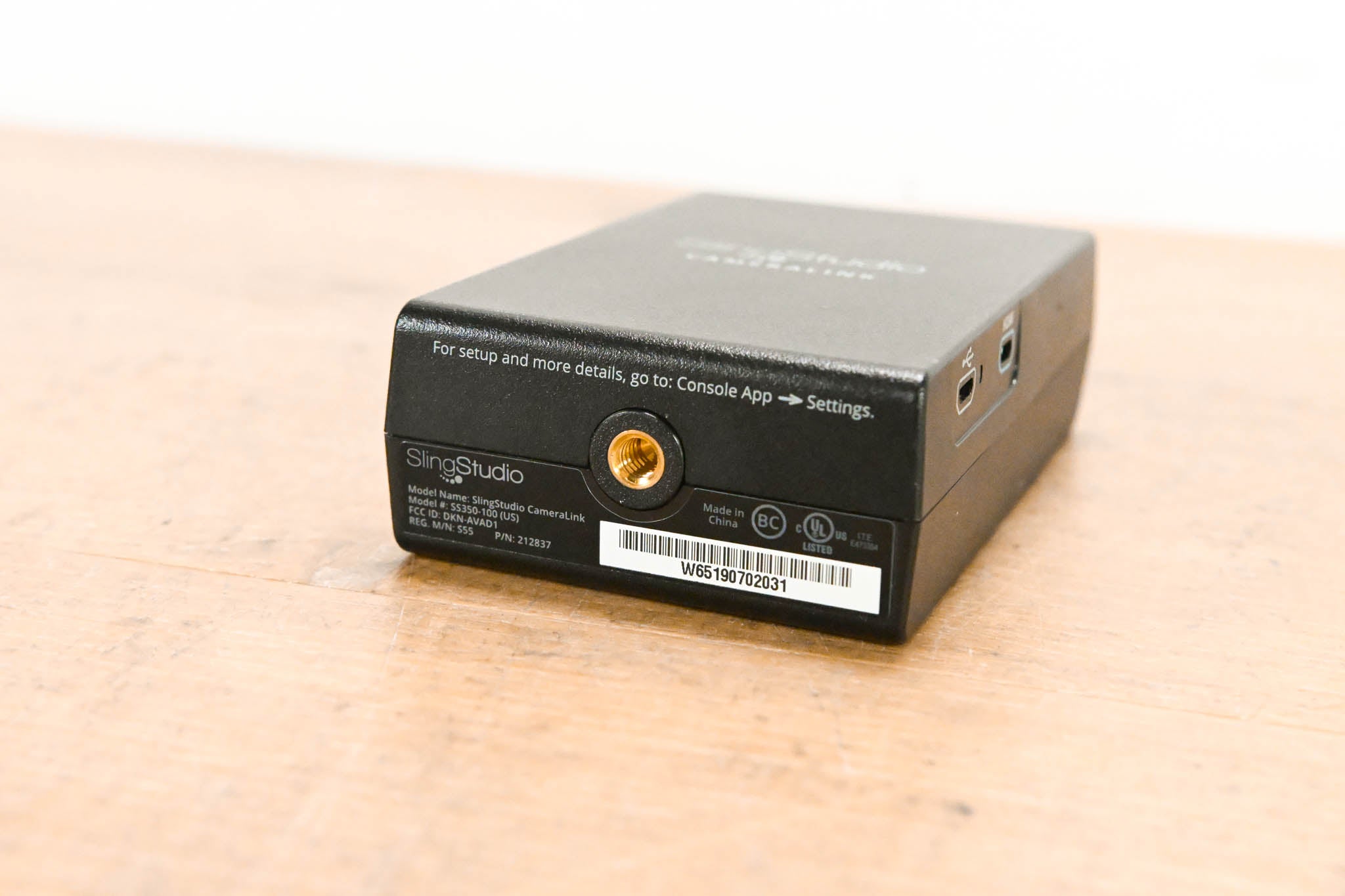 SlingStudio CameraLink