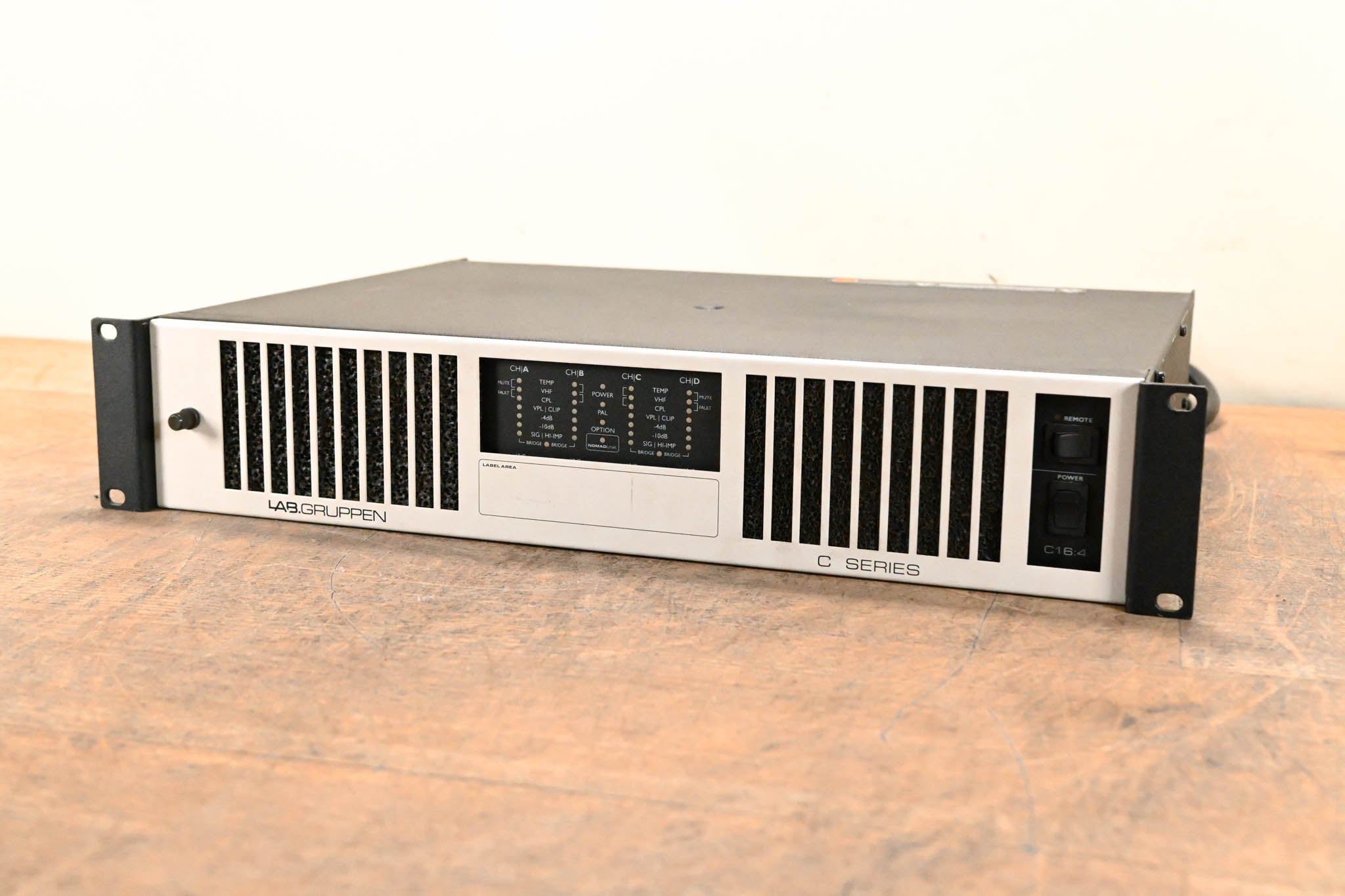 Lab Gruppen C 16:4 1600W Four-Channel Power Amplifier