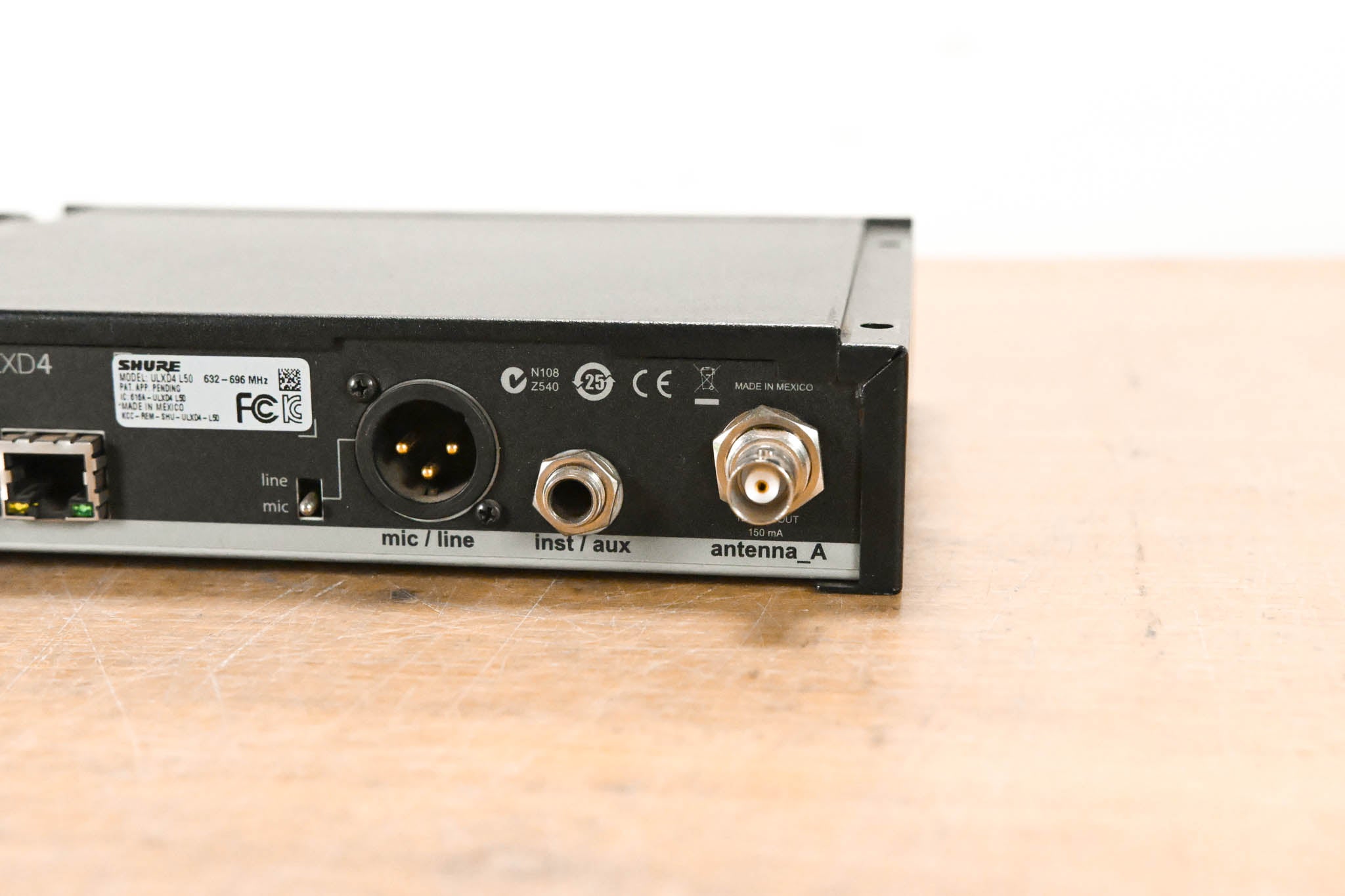Shure ULXD24/SM58 Handheld Wireless System - L50 Range (NO POWER SUPPLY)