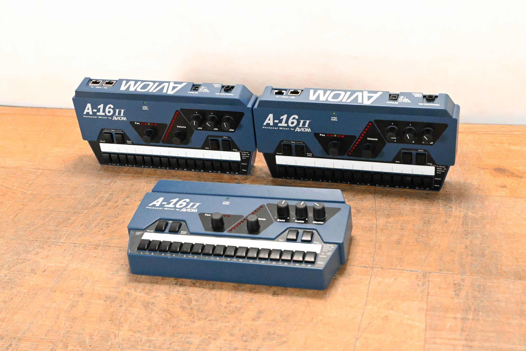 Aviom A-16II Personal Mixer (Pack of 3)