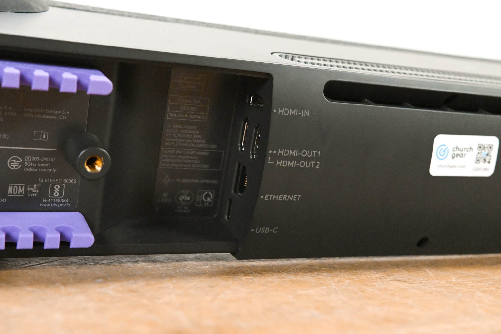 Logitech Rally Bar Video Conferencing Camera and Speakerphone