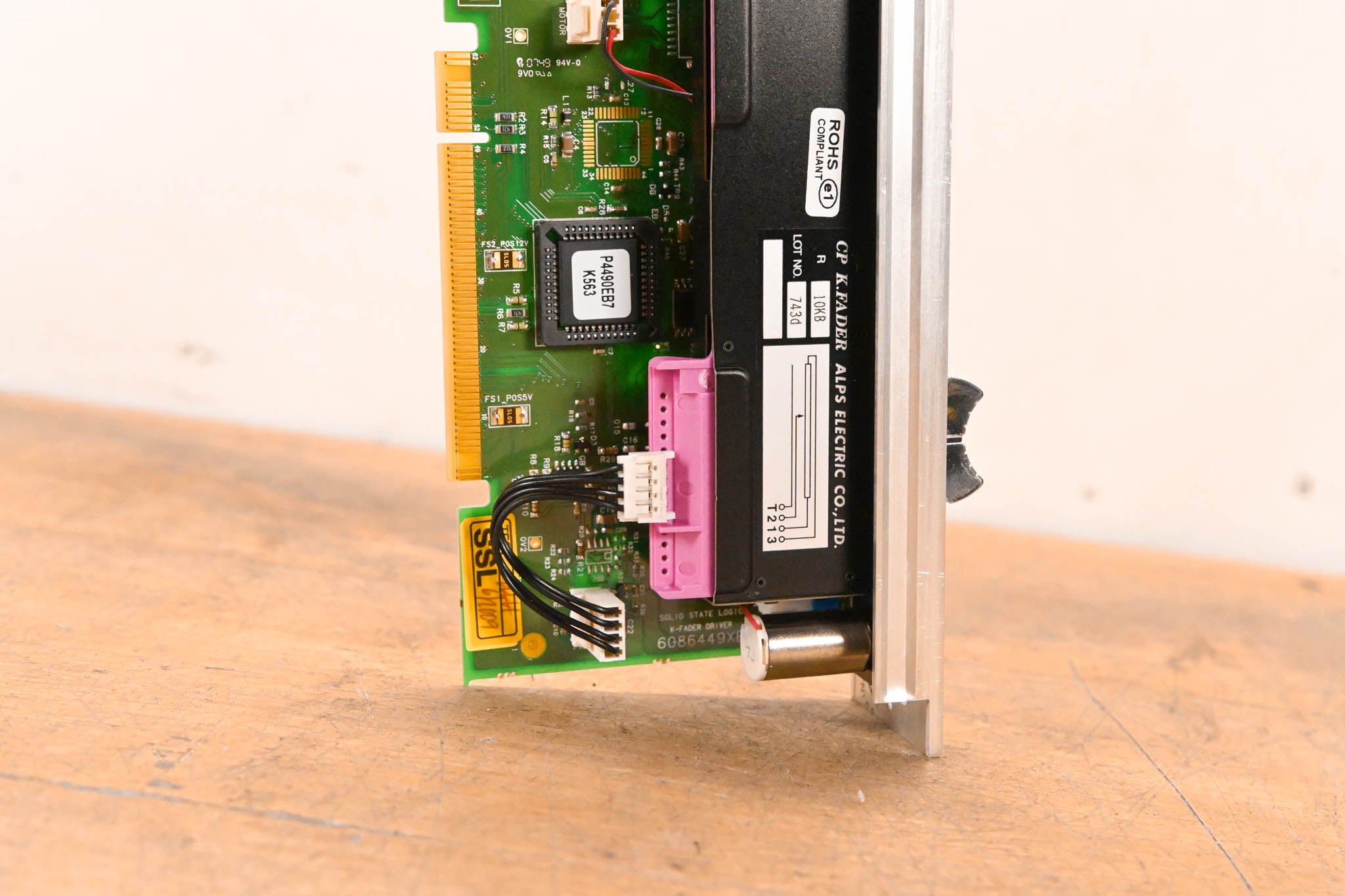 Solid State Logic C300 HD Motorized Fader Module – ALPS K-Fader Assembly