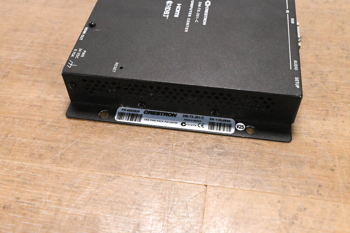 Crestron DM-TX-201-C DigitalMedia 8G+ Transmitter (NO POWER SUPPLY)