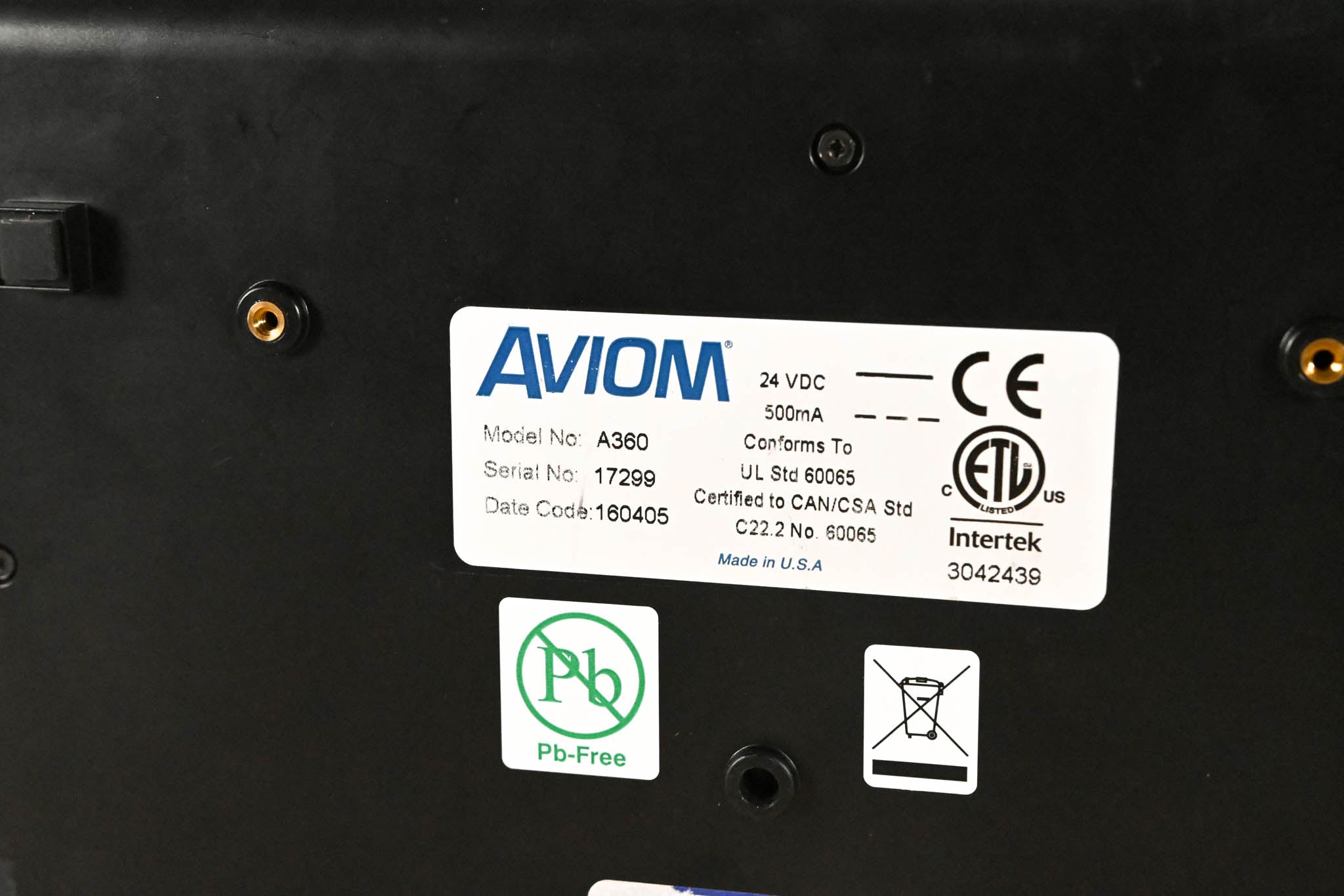 Aviom A360 36-Channel Personal Mixer