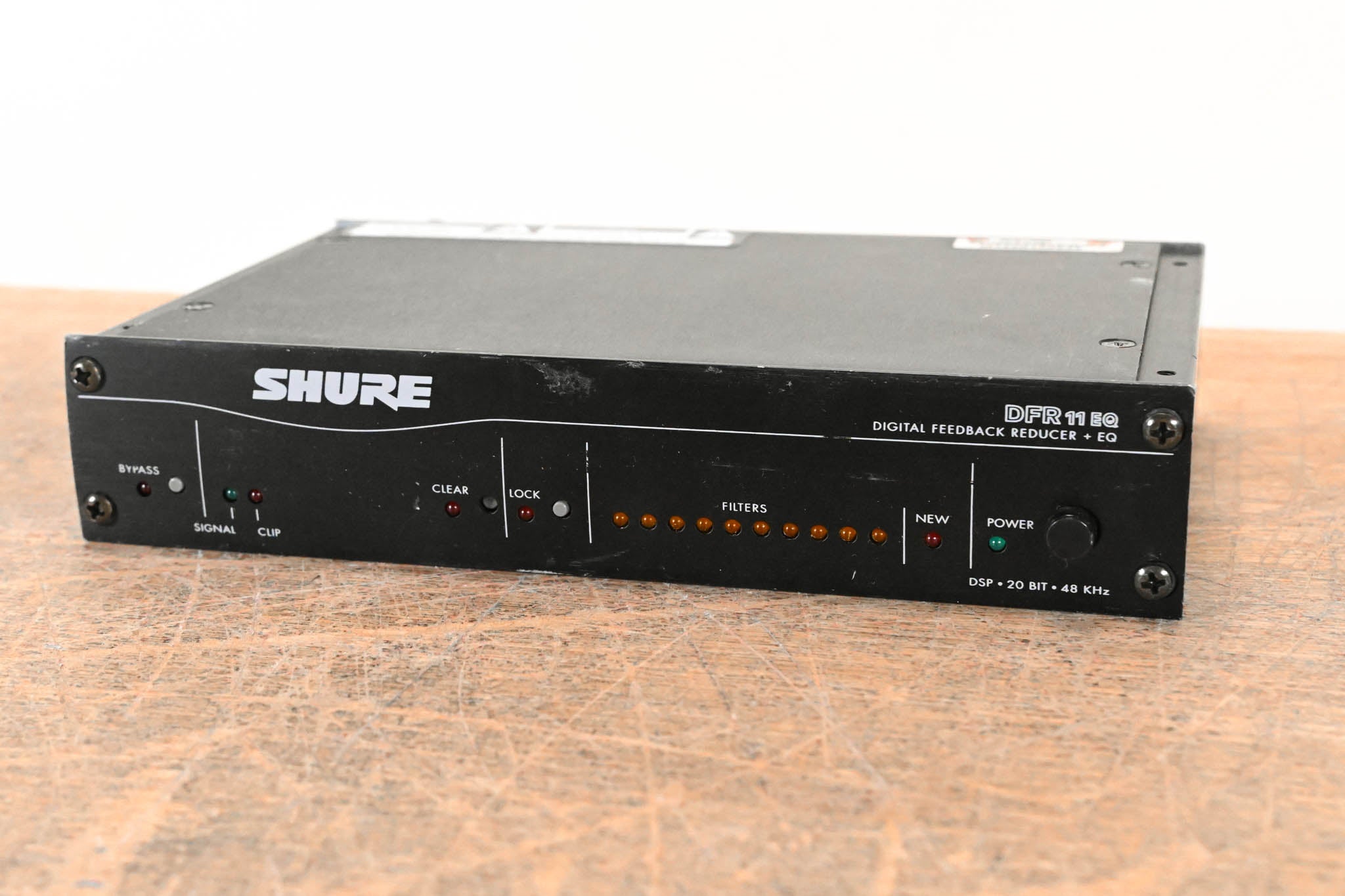 Shure DFR11EQ Digital Feedback Reducer and Graphic Equalizer