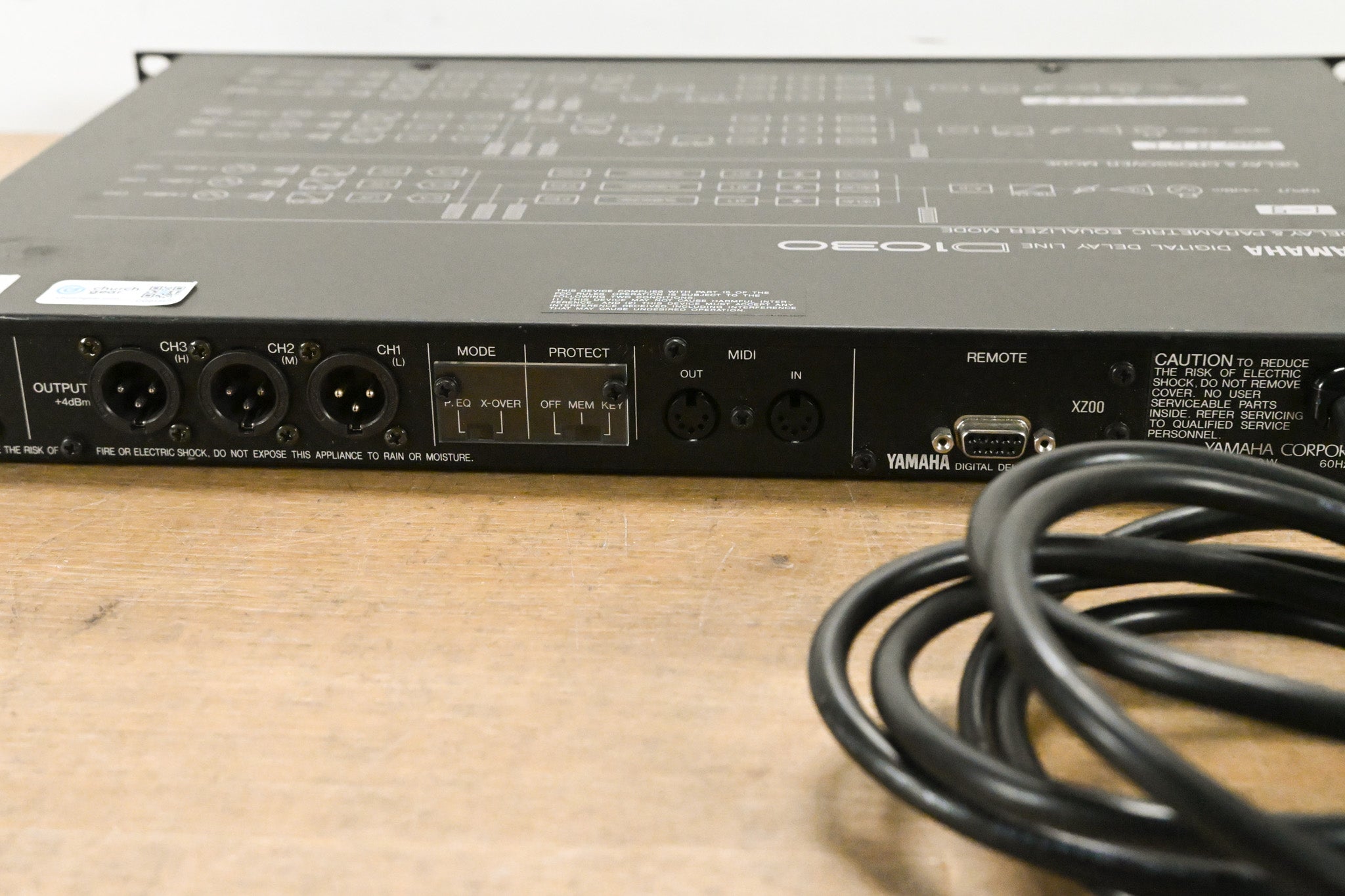 Yamaha D1030 Digital Delay Line