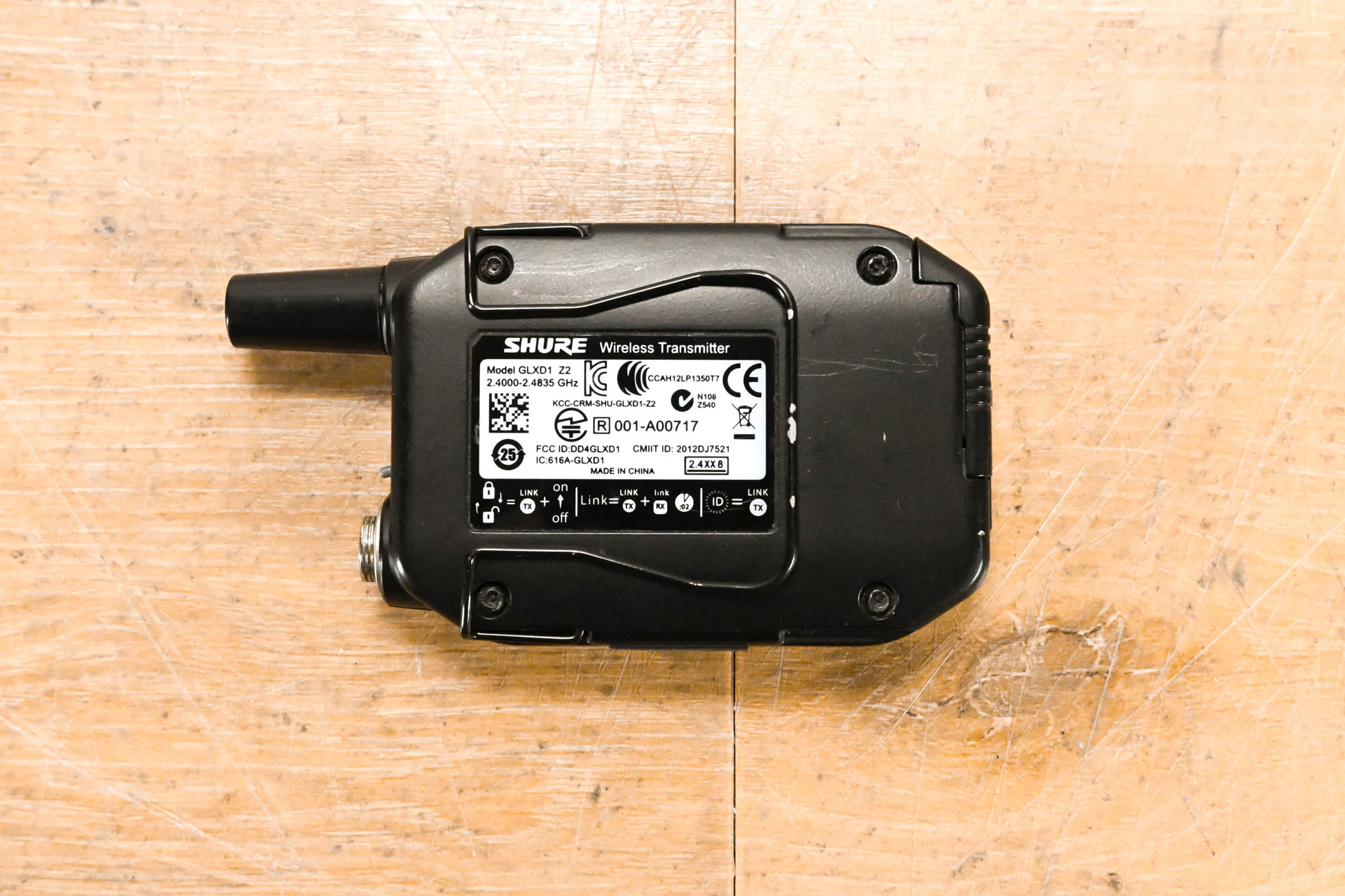 Shure GLXD14-Z2 Digital Wireless Guitar System (2.4 GHz) NO POWER SUPPLY