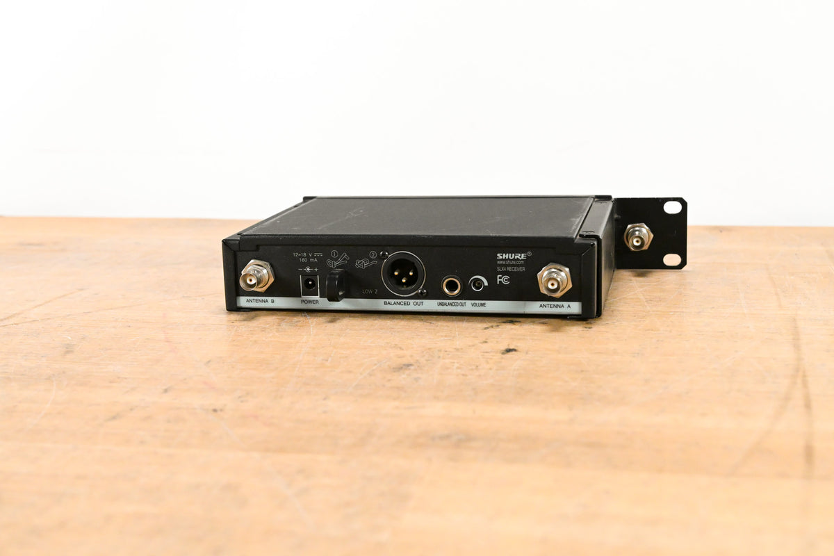 Shure SLX4 Wireless Receiver - G5 Band: 494-518 MHz (NO POWER SUPPLY)