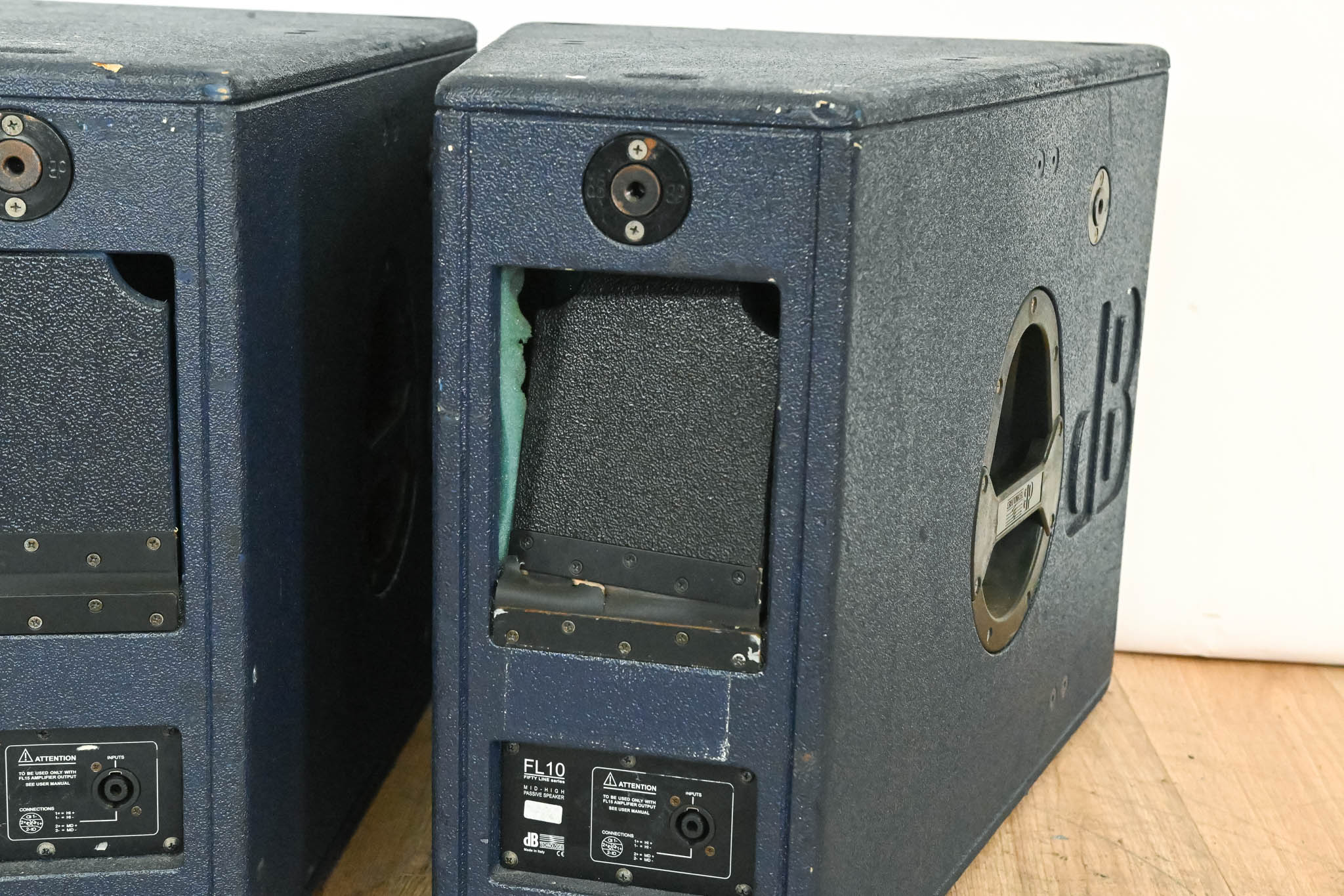 dB Technologies FL10 Fifty Line 10" Passive Mid-High PA Speaker (PAIR)