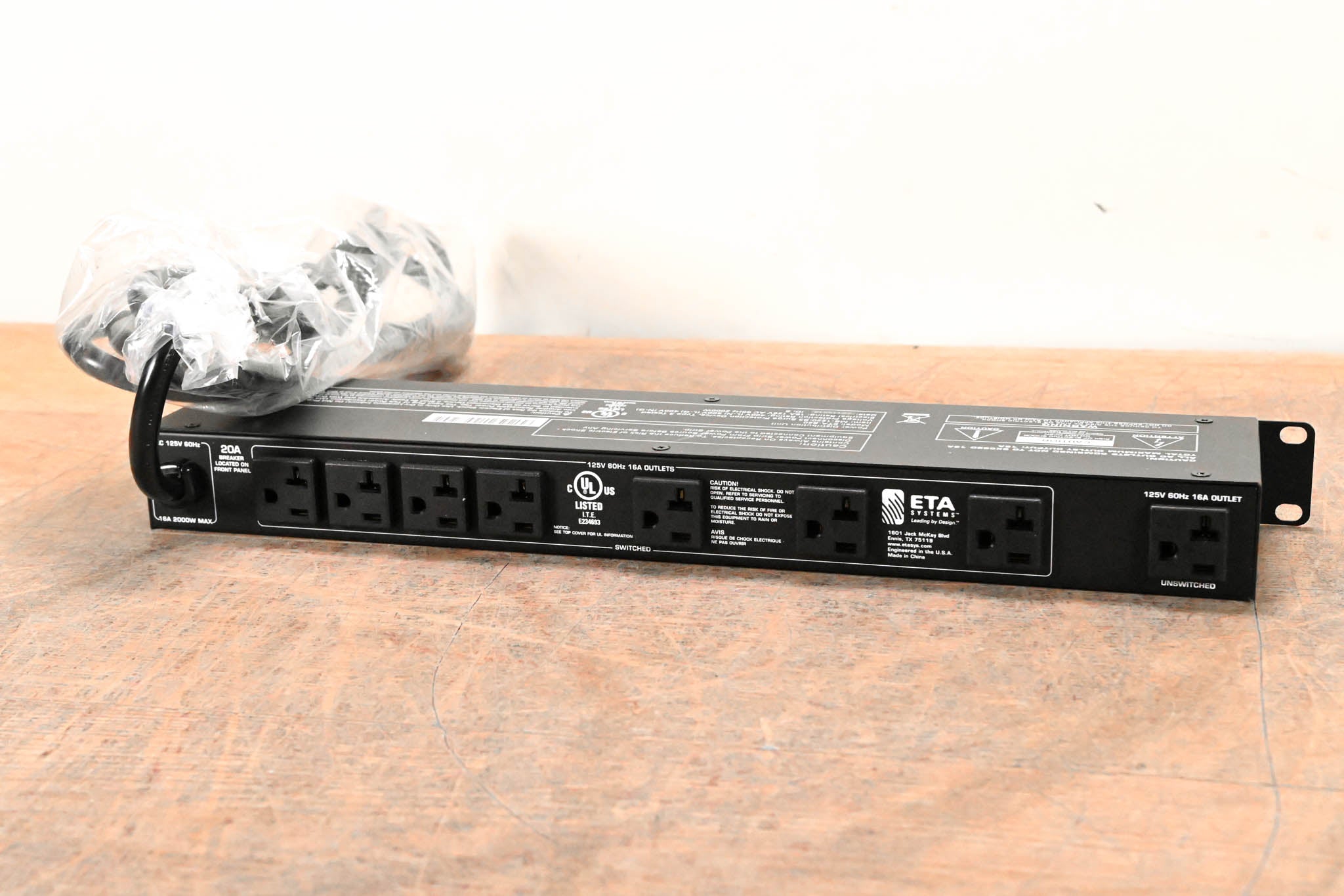 ETA Systems ETA-S20 9-Outlet 20A Power Conditioner and Distribution Unit
