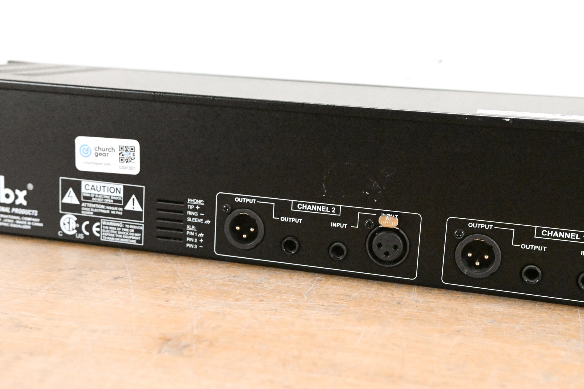 dbx 231 Dual-Channel 31-Band Graphic Equalizer