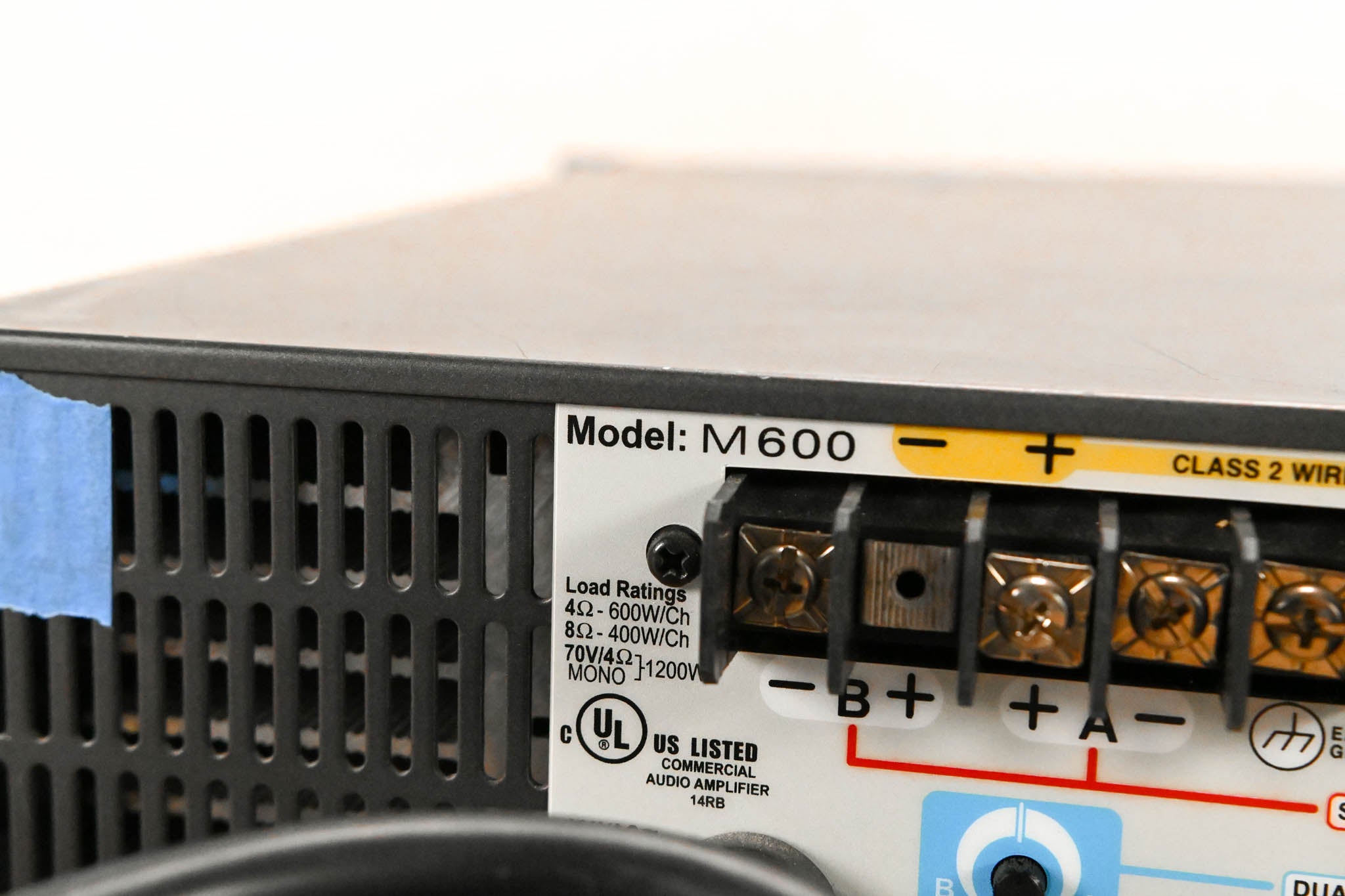 Bogen M600 M-Class Modular Power Amplifier
