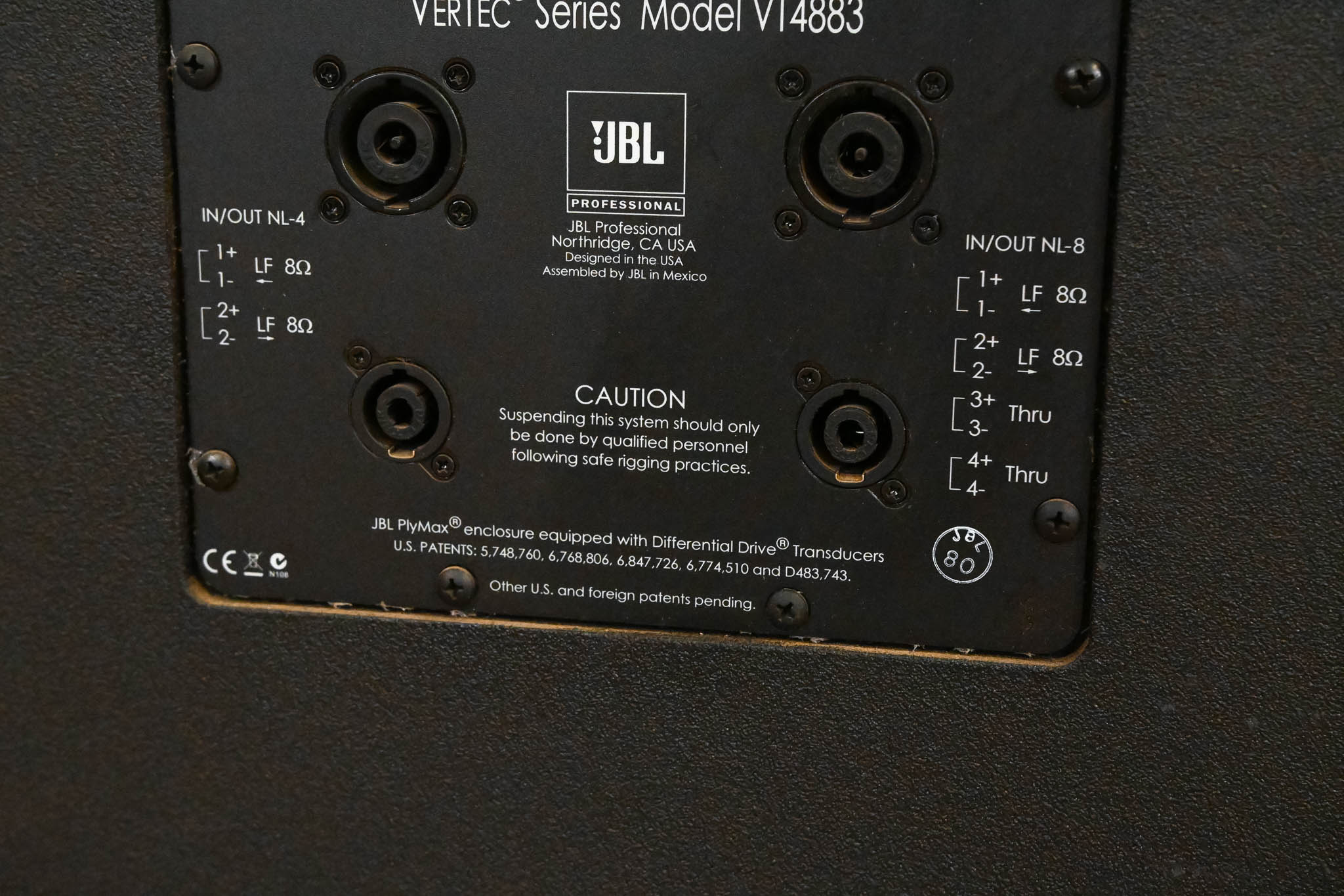 JBL VT4883 Subcompact Dual 12" Cardioid-Arrayable Subwoofer