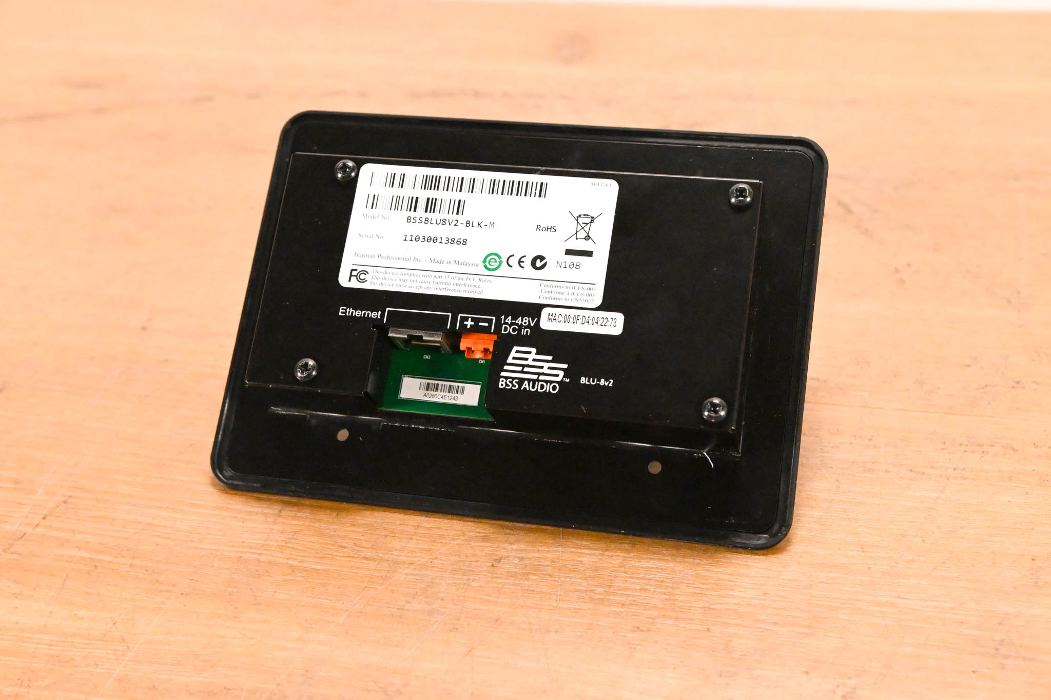 BSS BLU-8v2-BLK-M Programmable Zone Controller (NO POWER SUPPLY)