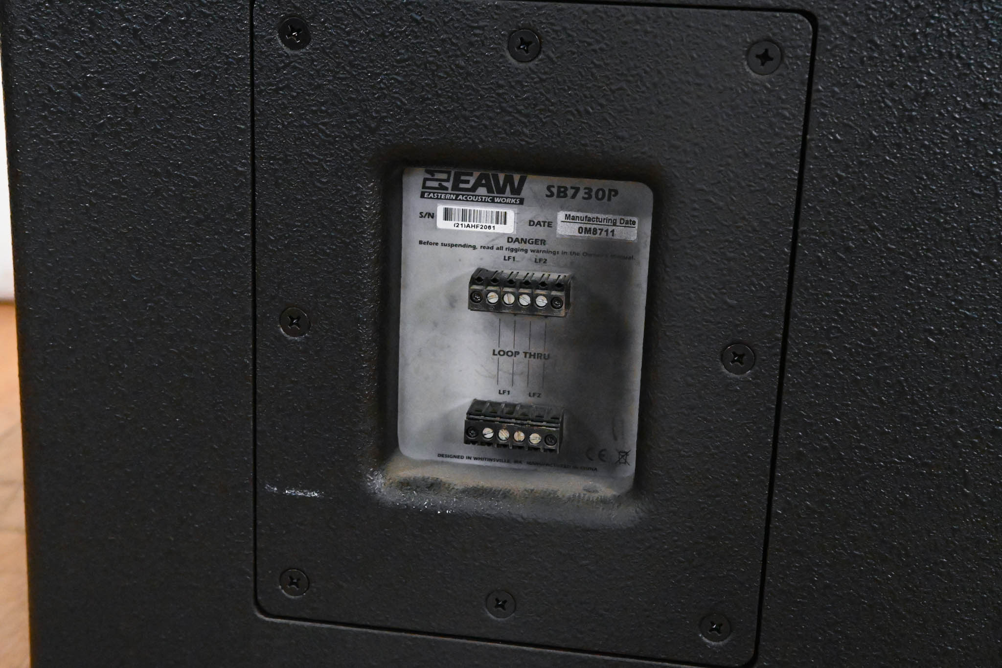 EAW SB730P Dual 12-inch Subwoofer