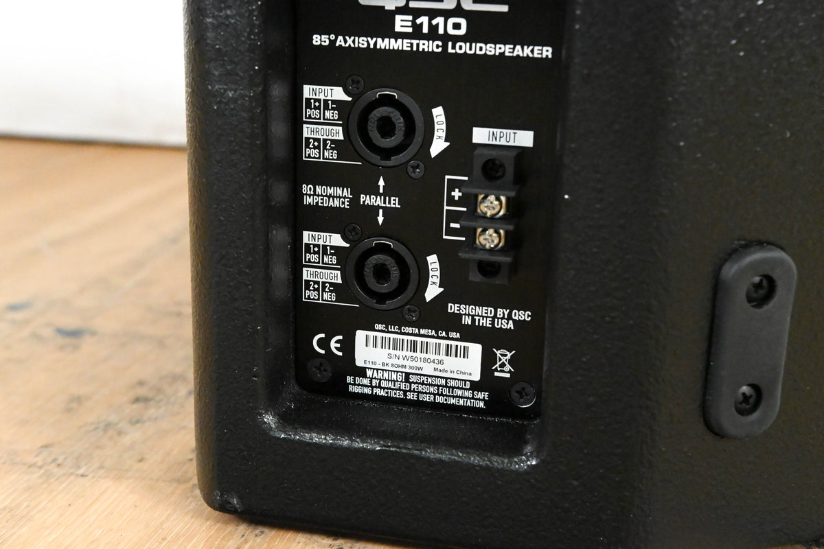 QSC E110 10" Two-Way Passive Loudspeaker