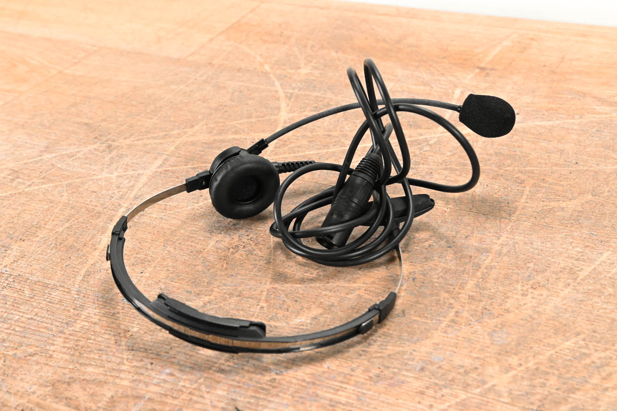 RTS LH-300-DM-A4M Lightweight Single-Sided Headset with Microphone