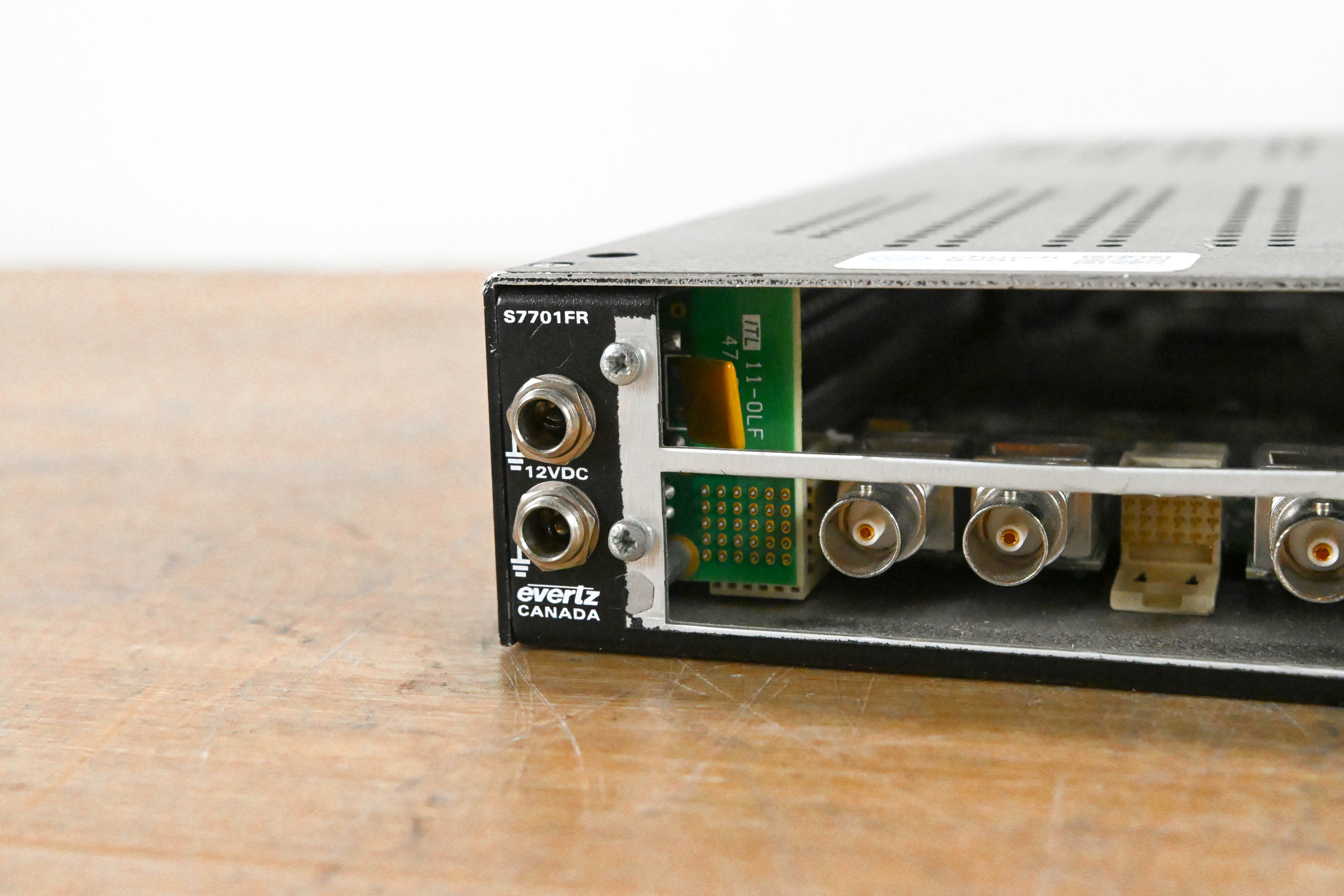 Evertz S7701FR Standalone Frame (NO POWER SUPPLY)