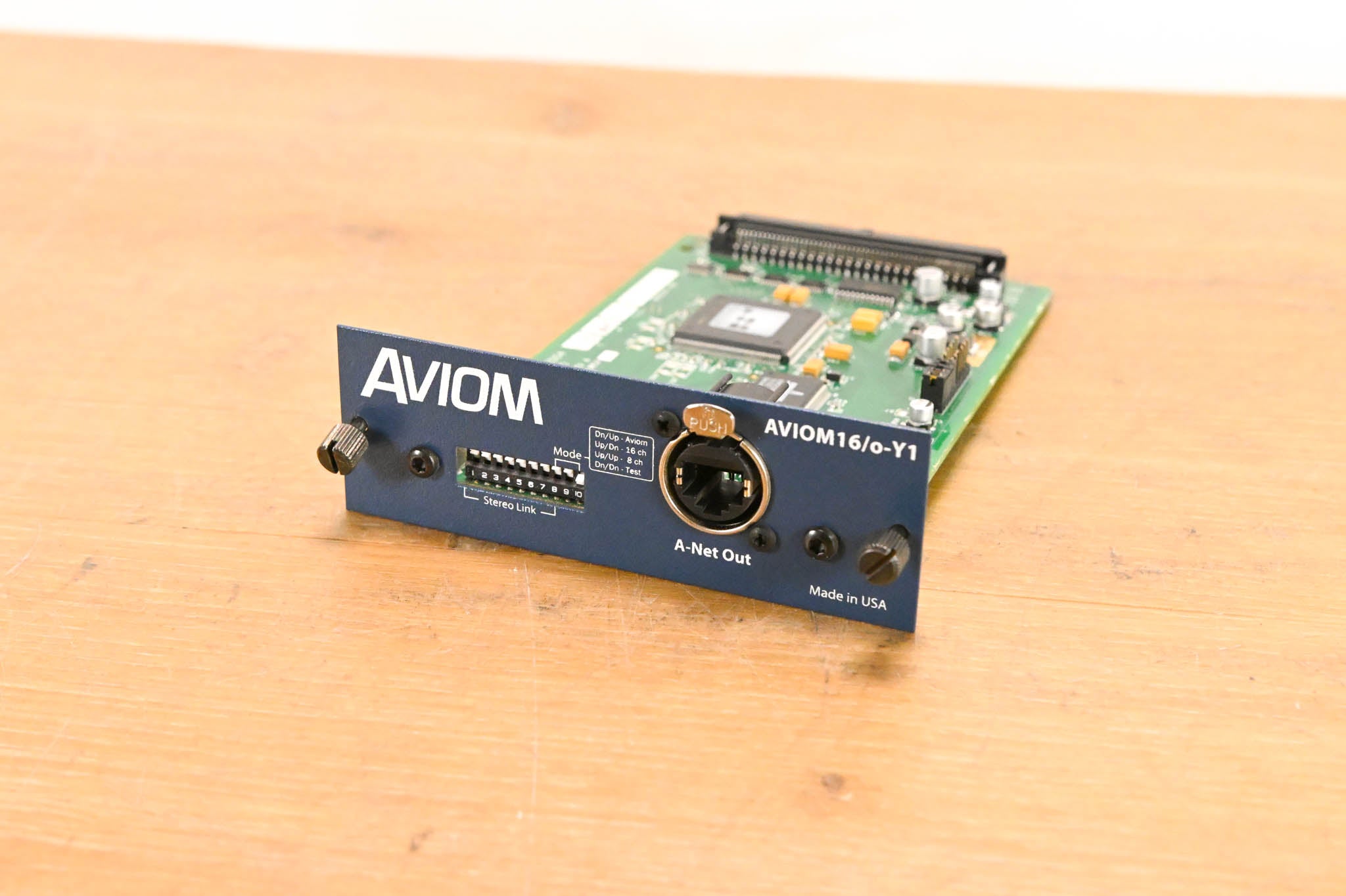 Aviom 16/o-Y1 A-Net Card for Yamaha Digital Products