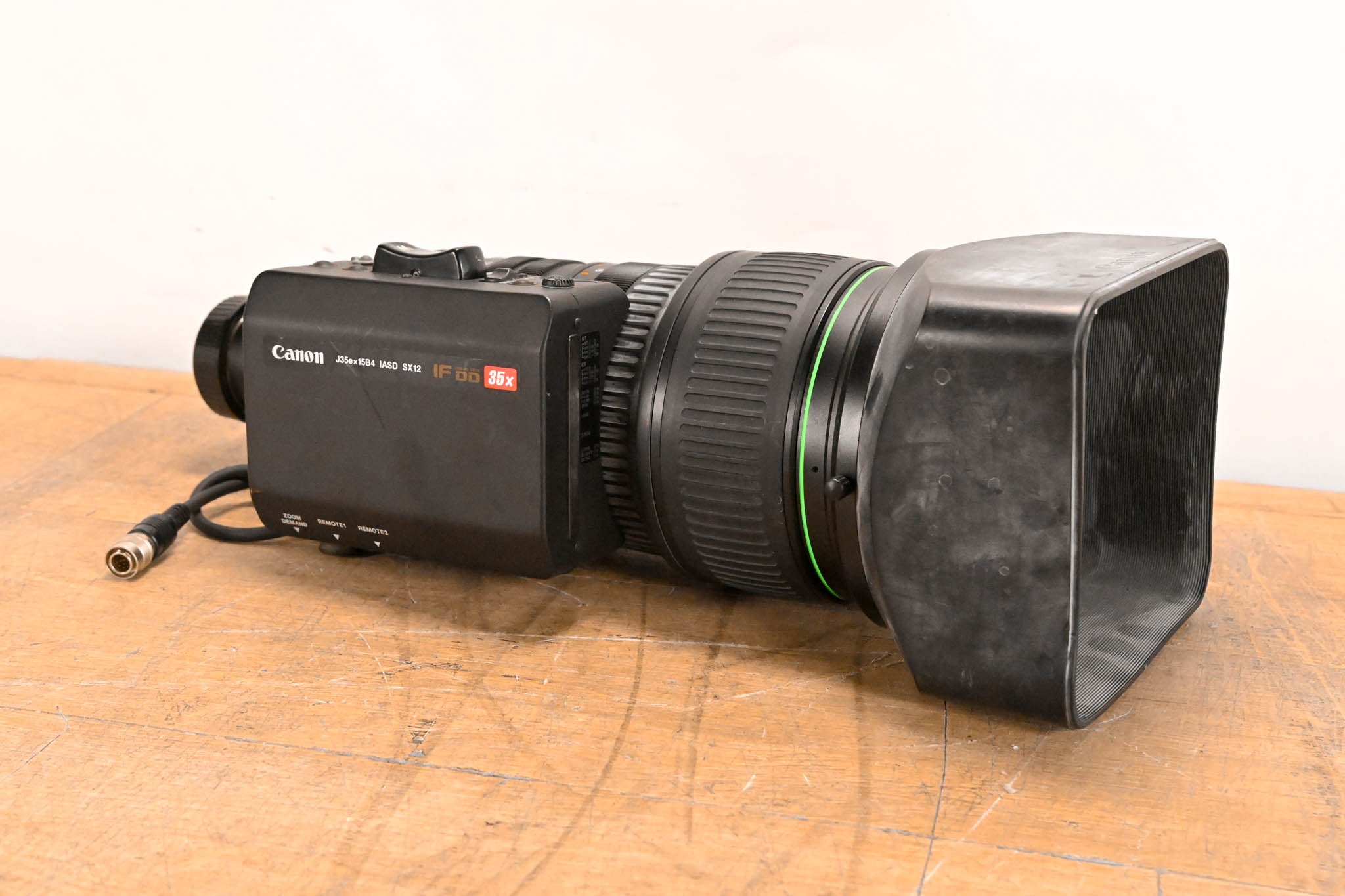 Canon J35ex15B4 IASD SX12 15-525mm f/2.7 35x HD Broadcast Box Lens
