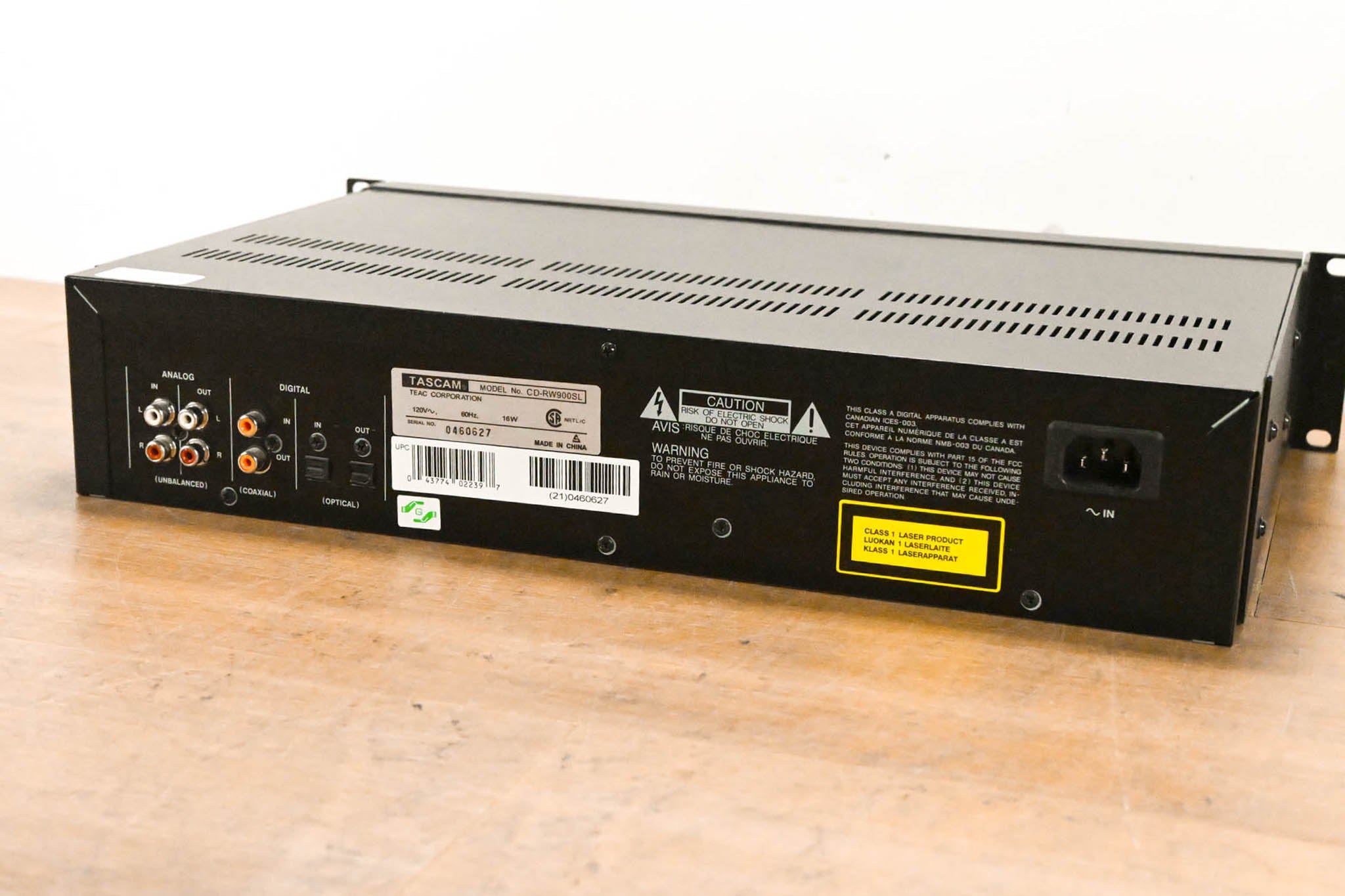 TASCAM CD-RW900SL CD Rewritable Recorder