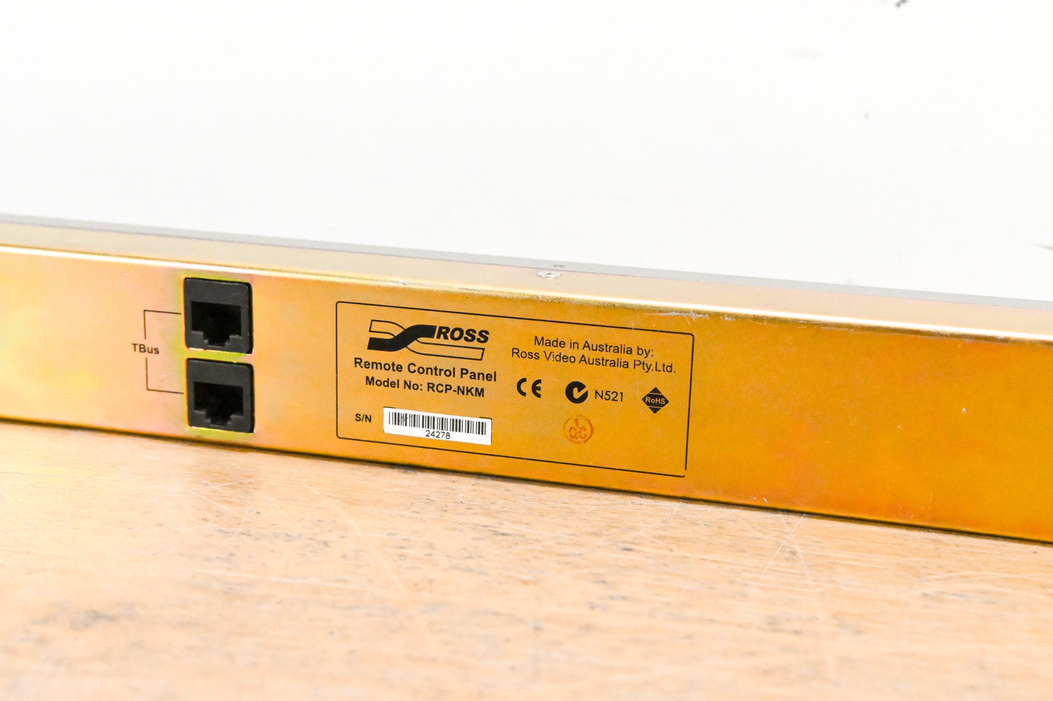 Ross RCP-NKM 1RU Remote Control Panel (NO POWER SUPPLY)