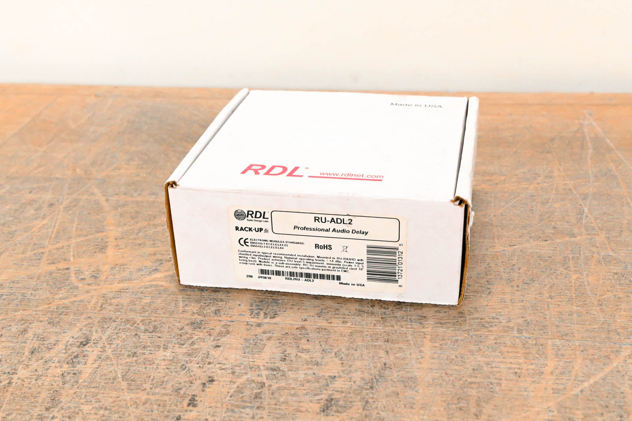 RDL RU-ADL2 Professional Audio Delay Controller (NO POWER SUPPLY)