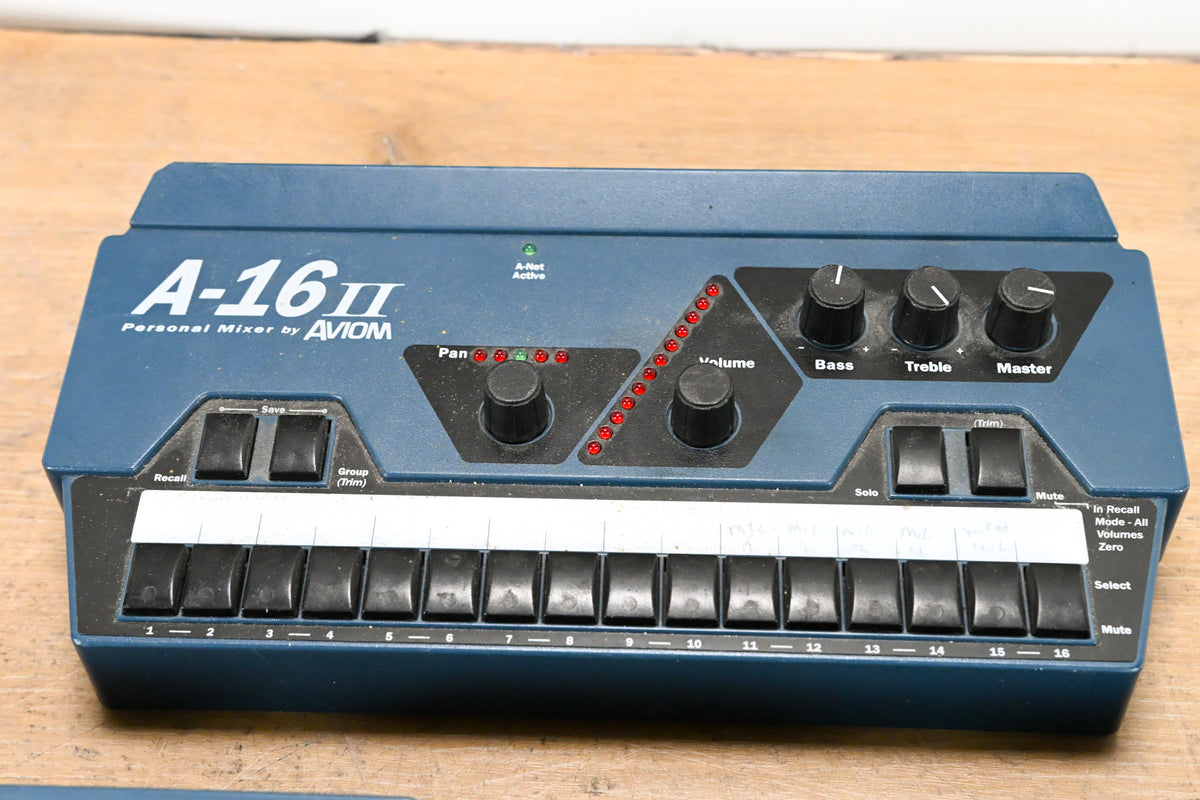 Aviom A-16II Personal Mixer (Pack of 3)