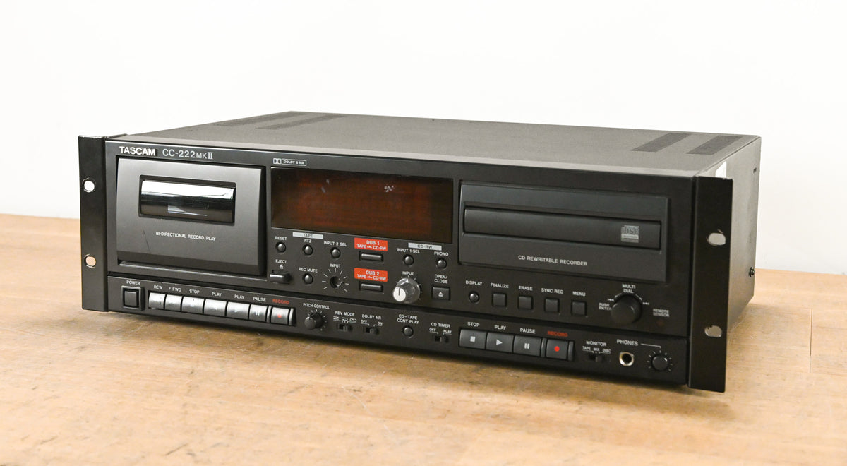 TASCAM CC-222 MKII CD Recorder / Cassette Combination Deck