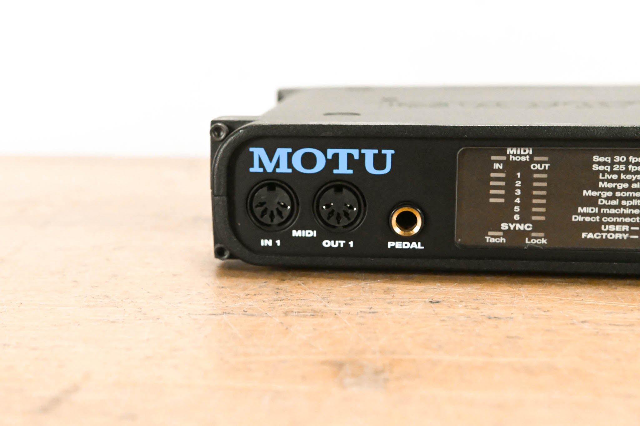 MOTU Micro Express 4x6 USB MIDI interface with Sync