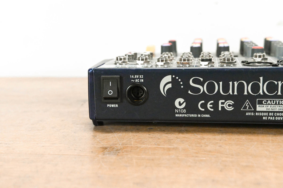 Soundcraft Notepad 124FX Compact 12-Input Analog Mixing Console (NO PSU)
