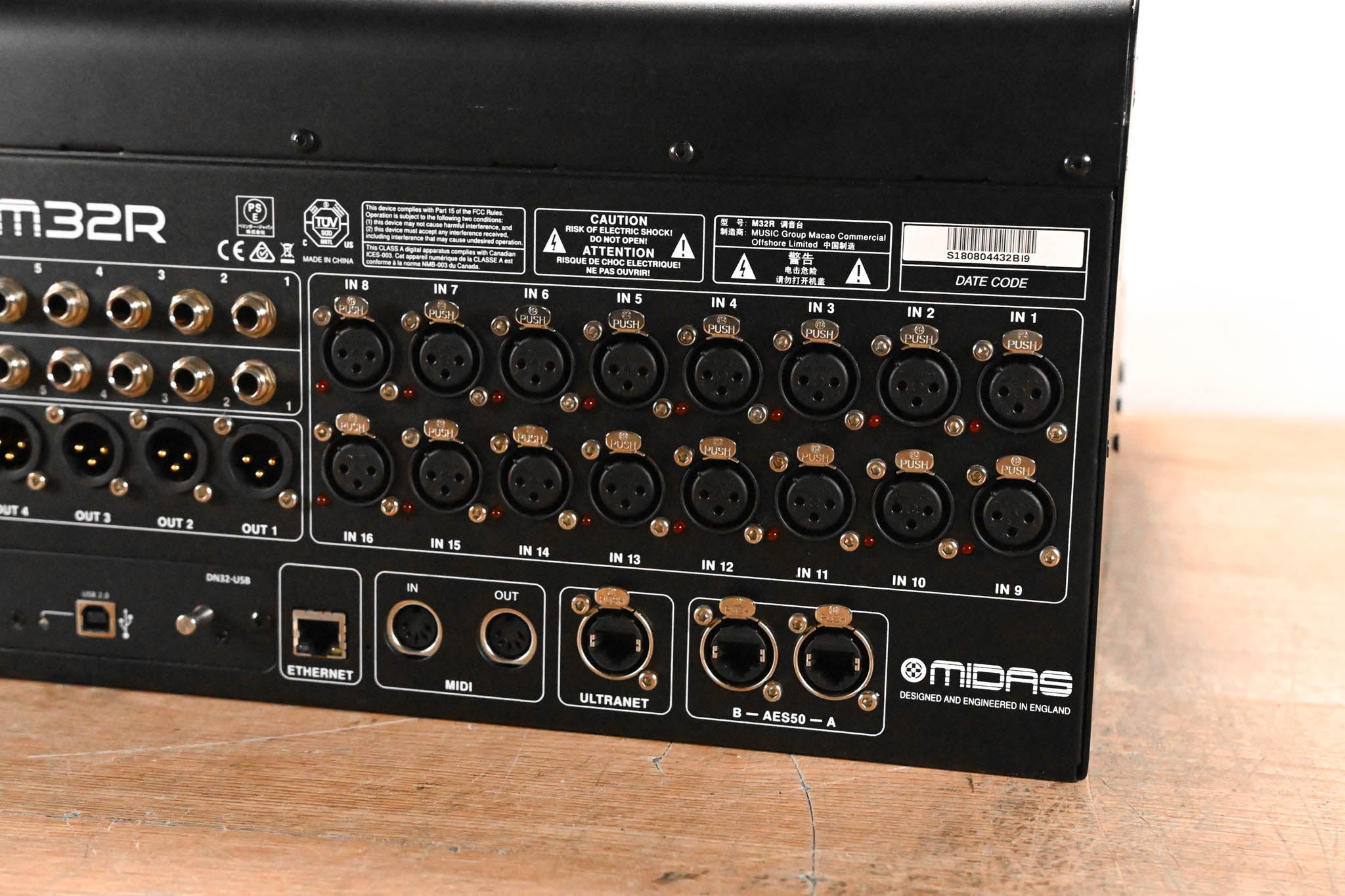 Midas M32R 40-Channel Digital Mixing Console