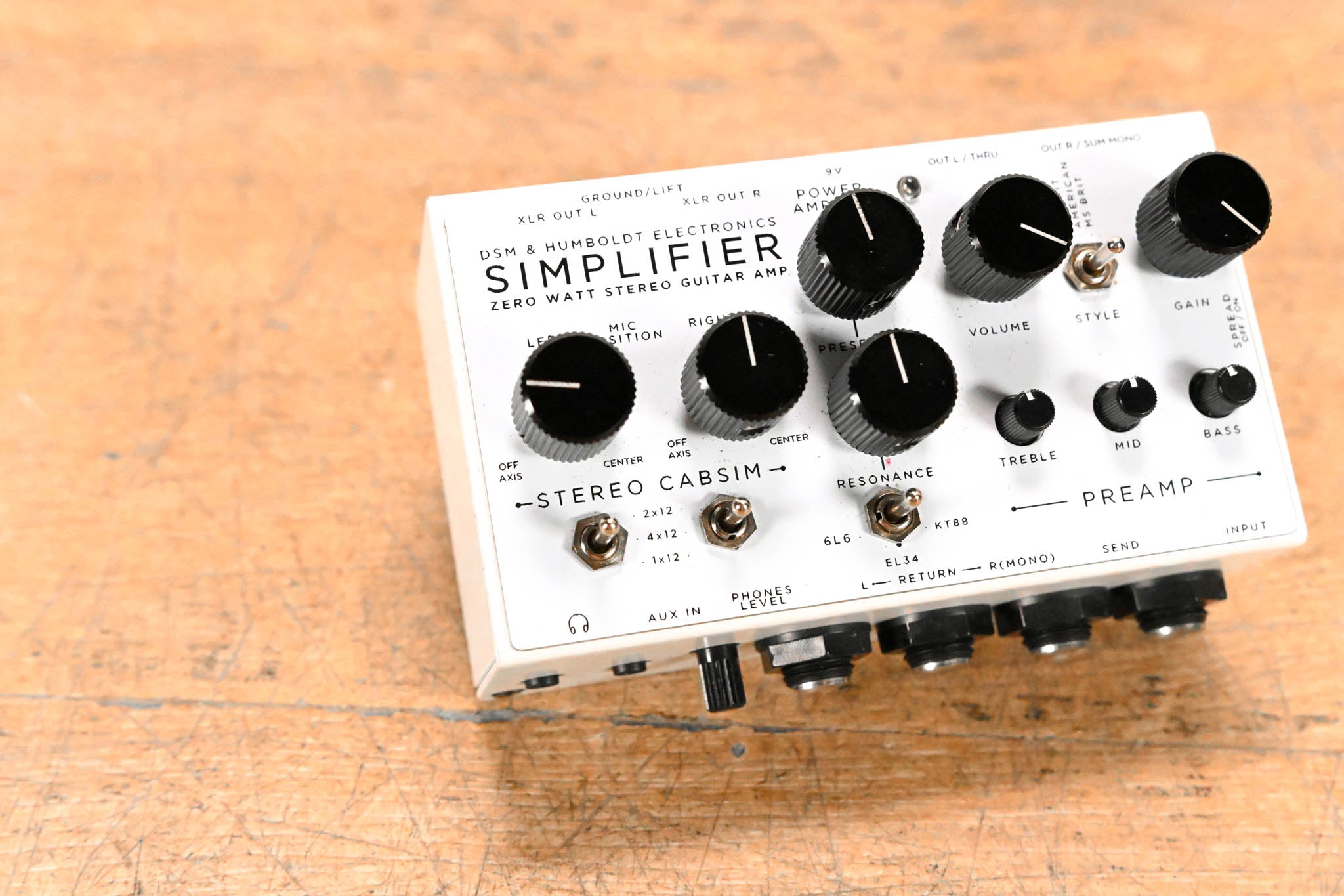 DSM & Humboldt Electronics Simplifier Zero-watt Stereo Amp (NO PSU)