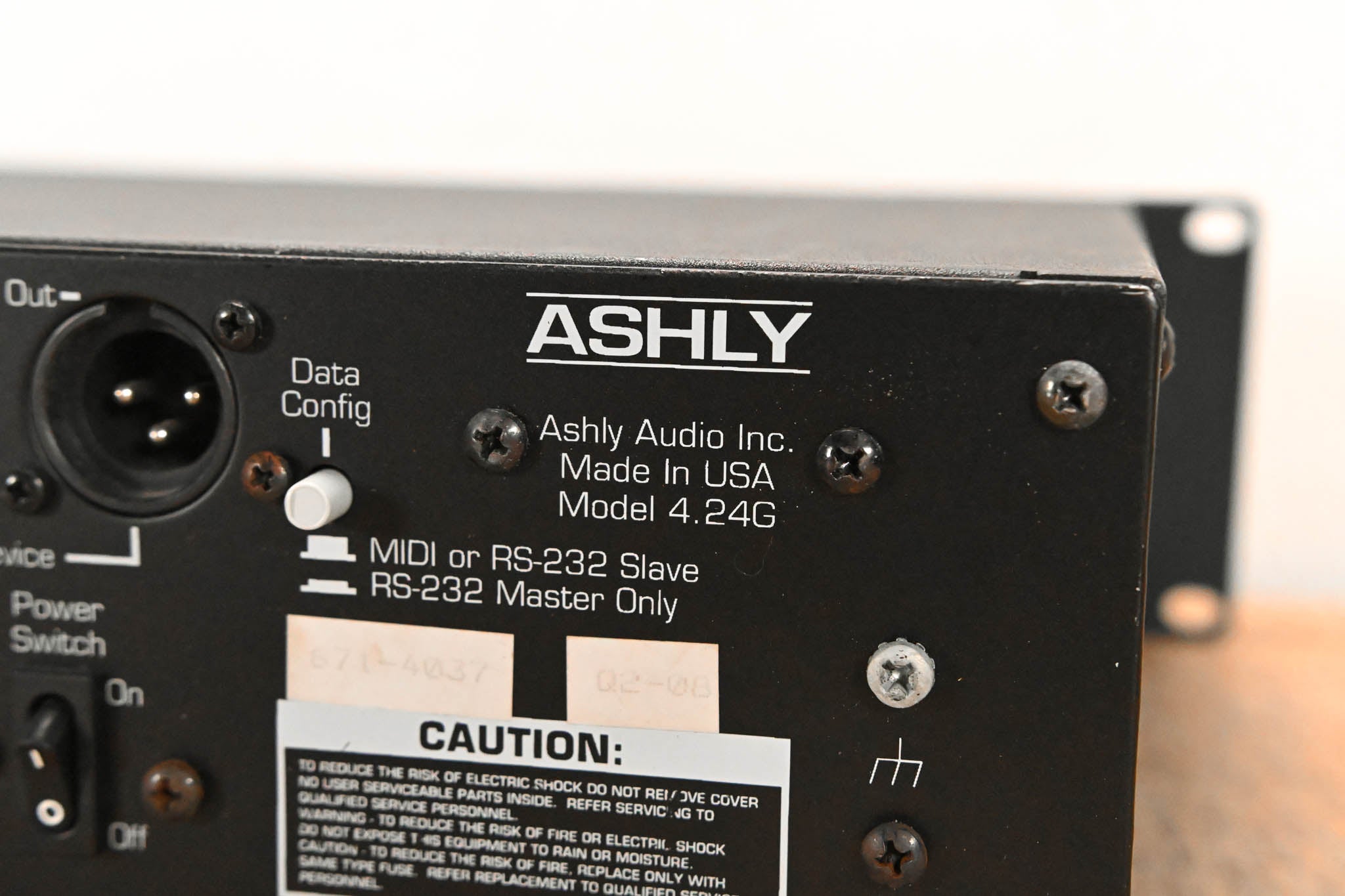 Ashly Protea System II 4.24G 4-Channel Digital Graphic Equalizer