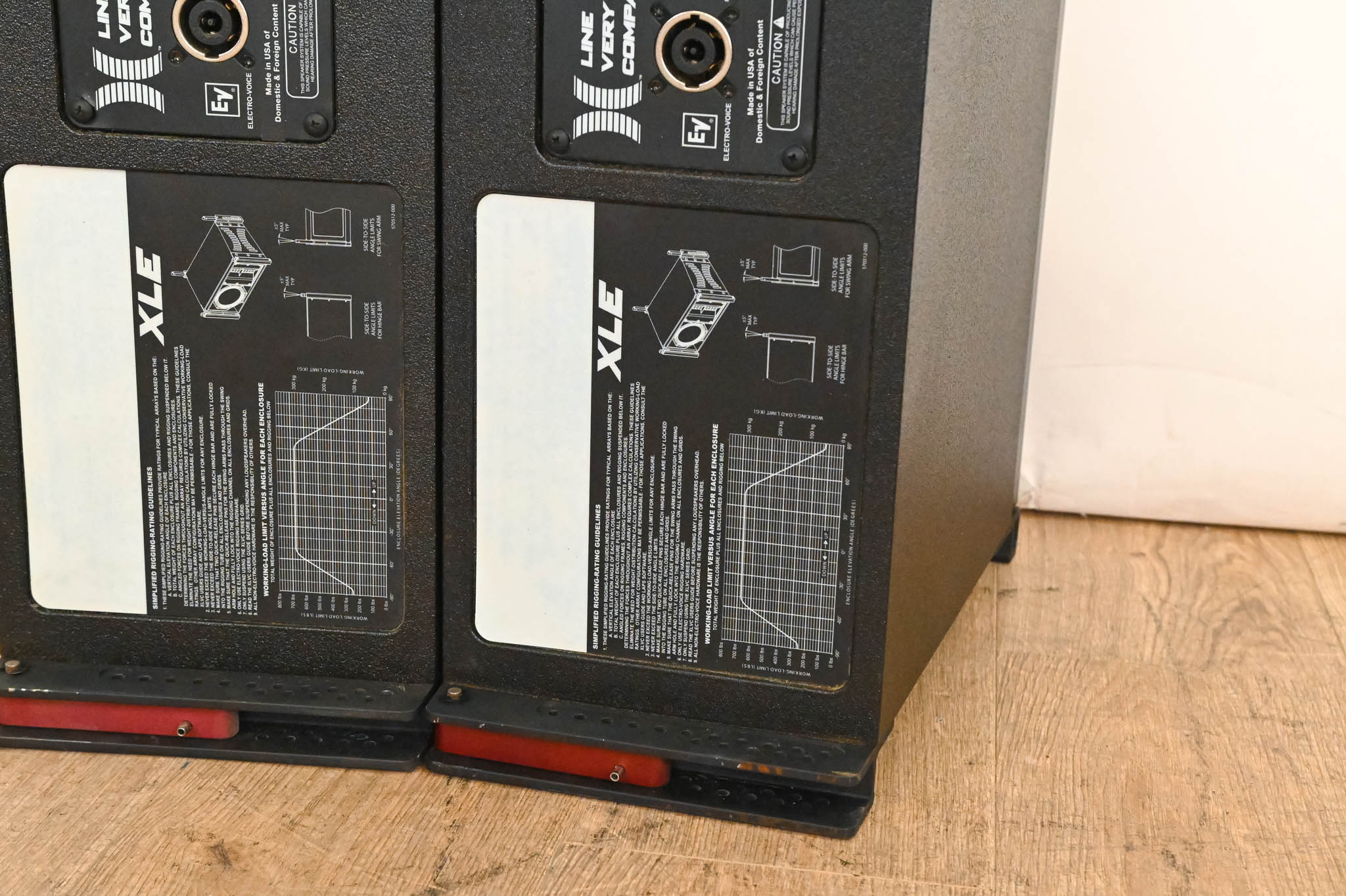 Electro-Voice (EV) XLE181 8" 2-Way Passive Line Array Speaker (PAIR)