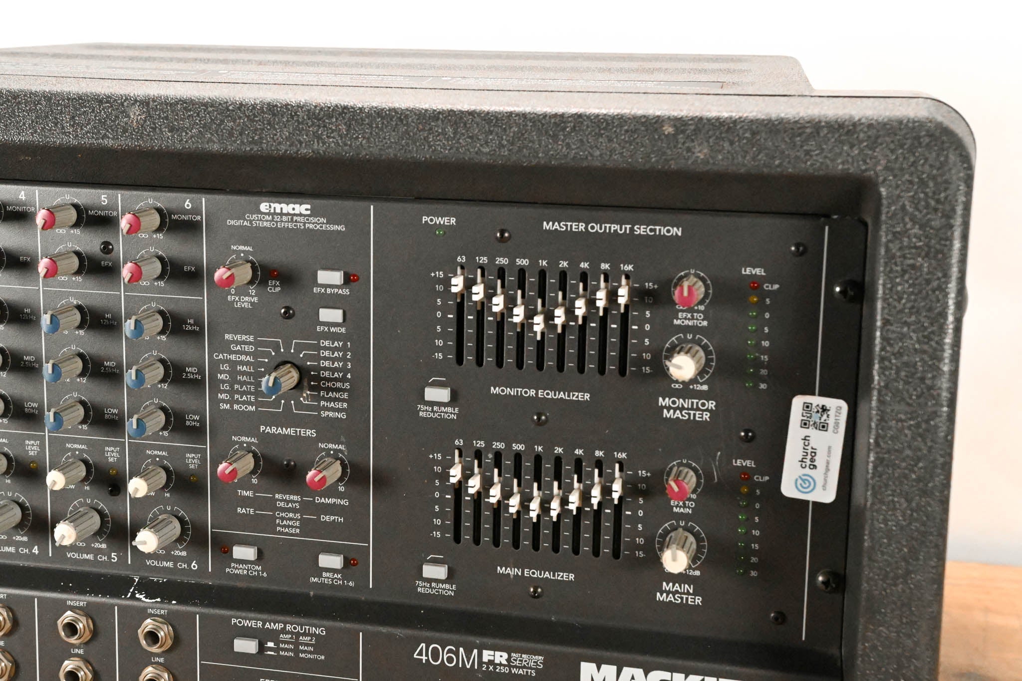 Mackie 406M FR Series 6-Channel Powered Mixer