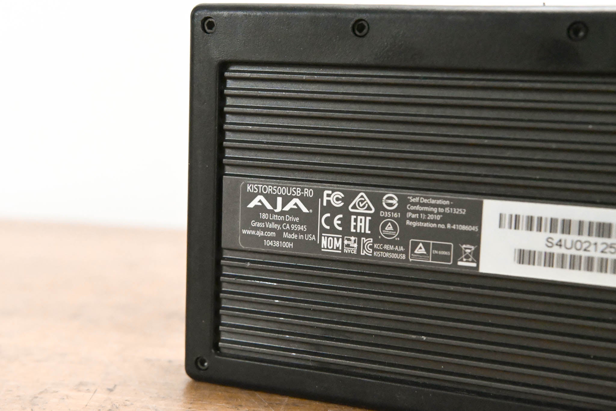 AJA KISTOR500USB-R0 500GB KiStor Hard Disk Drive for Ki Pro