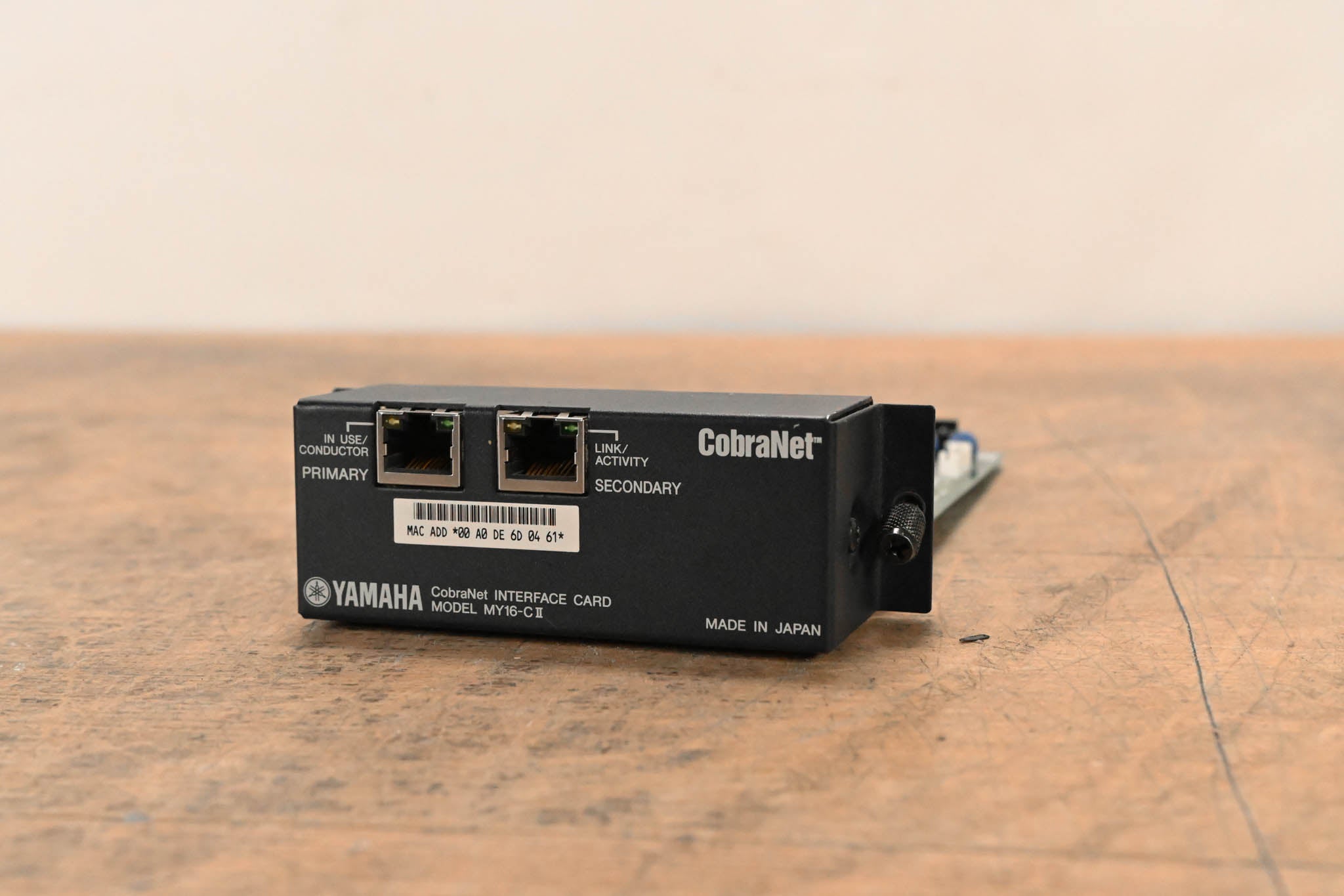 Yamaha MY16-CII CobraNet Network I/O Card