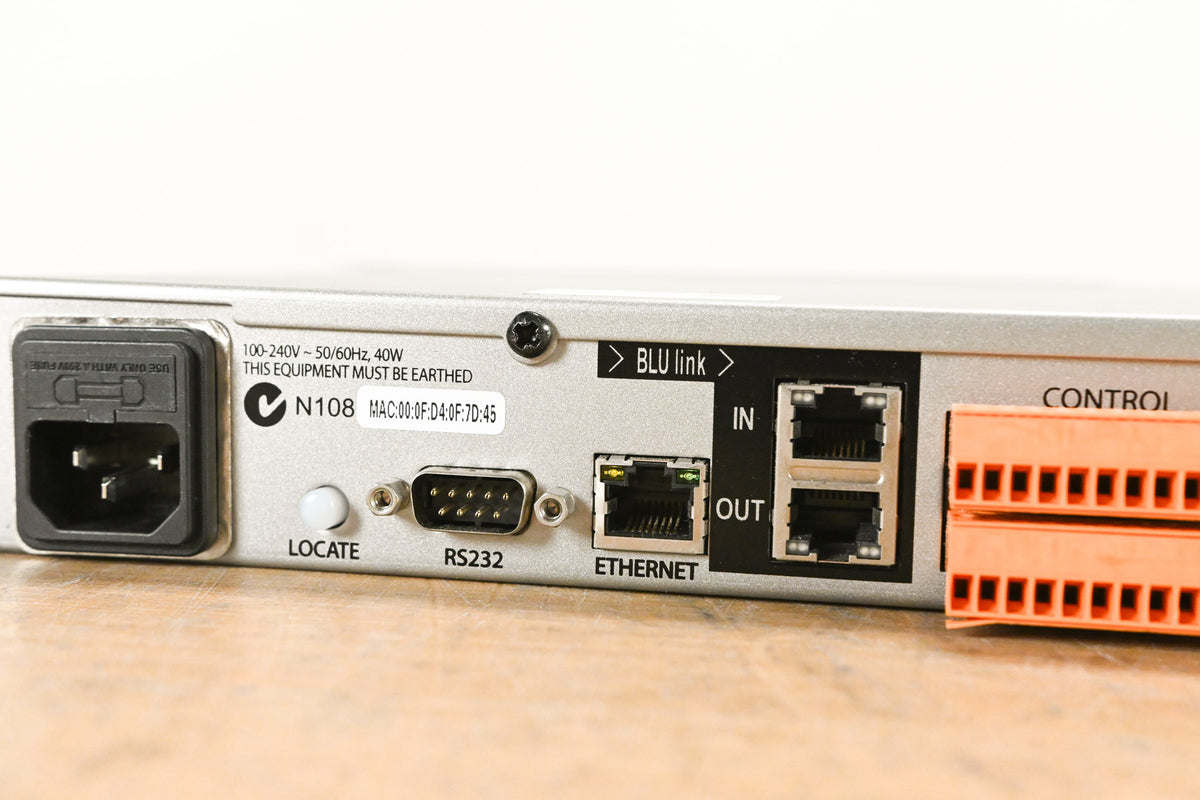 BSS London BLU-100 12x8 Signal Processor with BLU Link