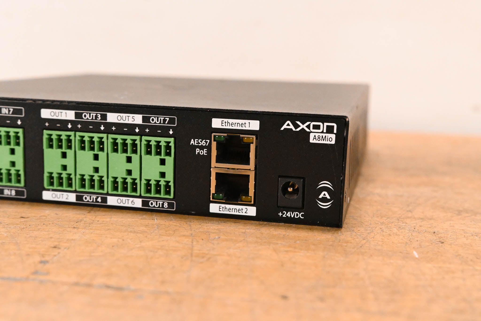 QSC Attero Tech Axon A8Mio Network Audio Endpoint (NO PSU)