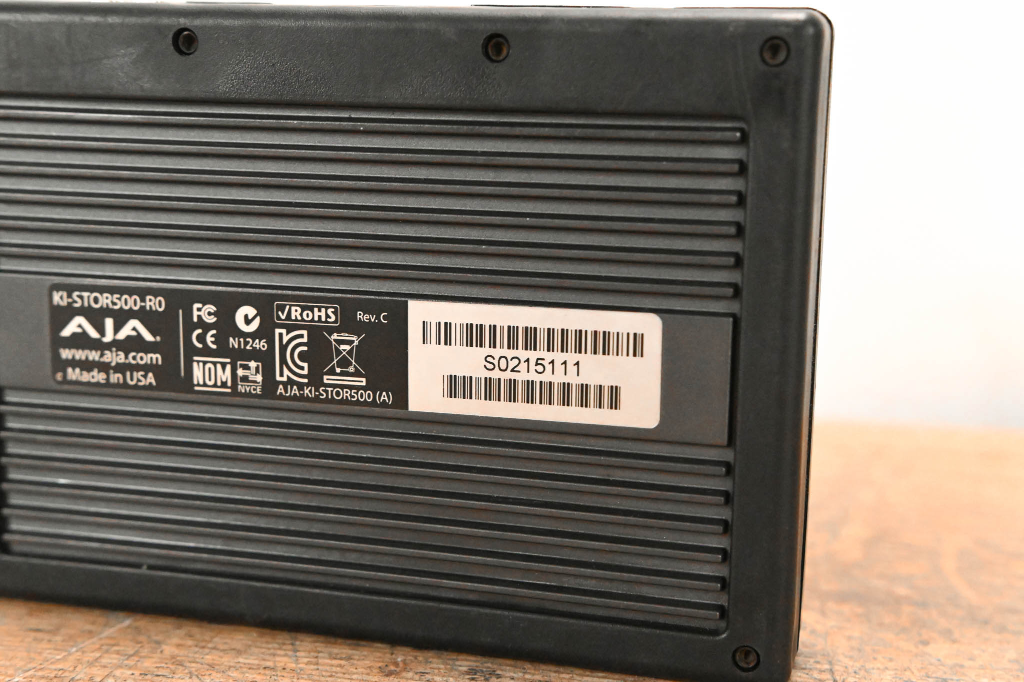 AJA KI-STOR500-R0 500GB KiStor Hard Disk Drive for Ki Pro