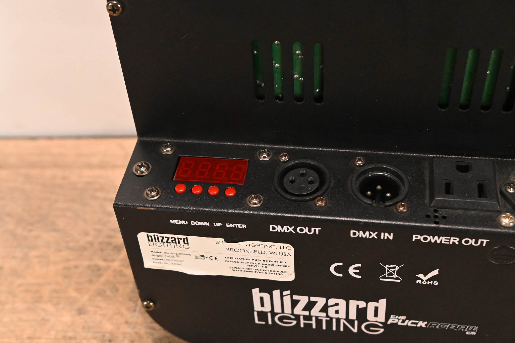 Blizzard Lighting The Puck RGBAW Flat LED PAR Can