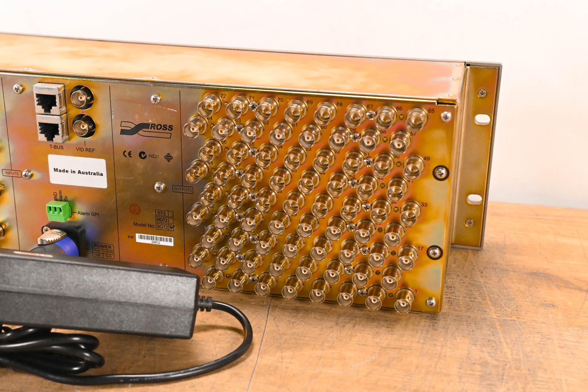 Ross NK-3G72 Scalable 72 x 72 3G/HD/SD Multi-Definition SDI Router