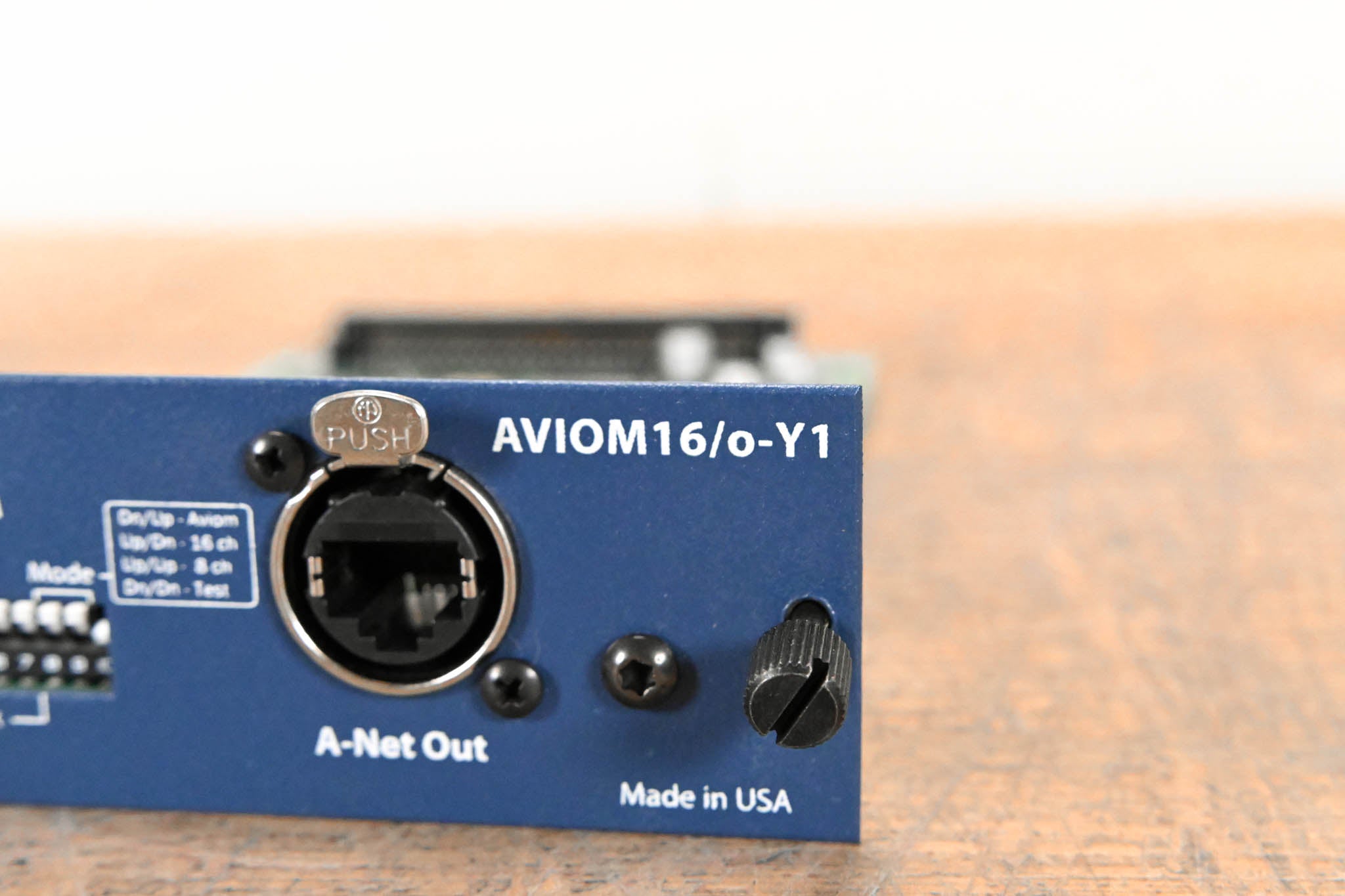 Aviom 16/o-Y1 A-Net Card for Yamaha Digital Products