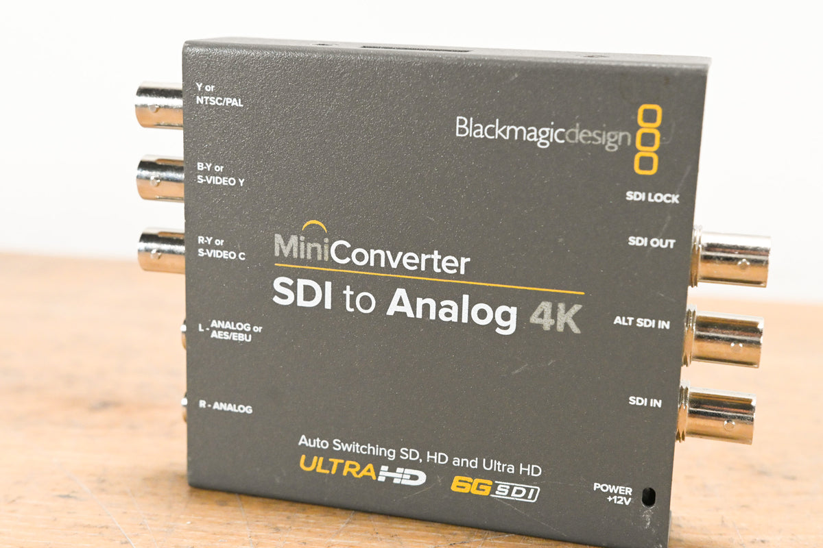 Blackmagic Design Mini Converter SDI to Analog 4K (NO POWER SUPPLY)
