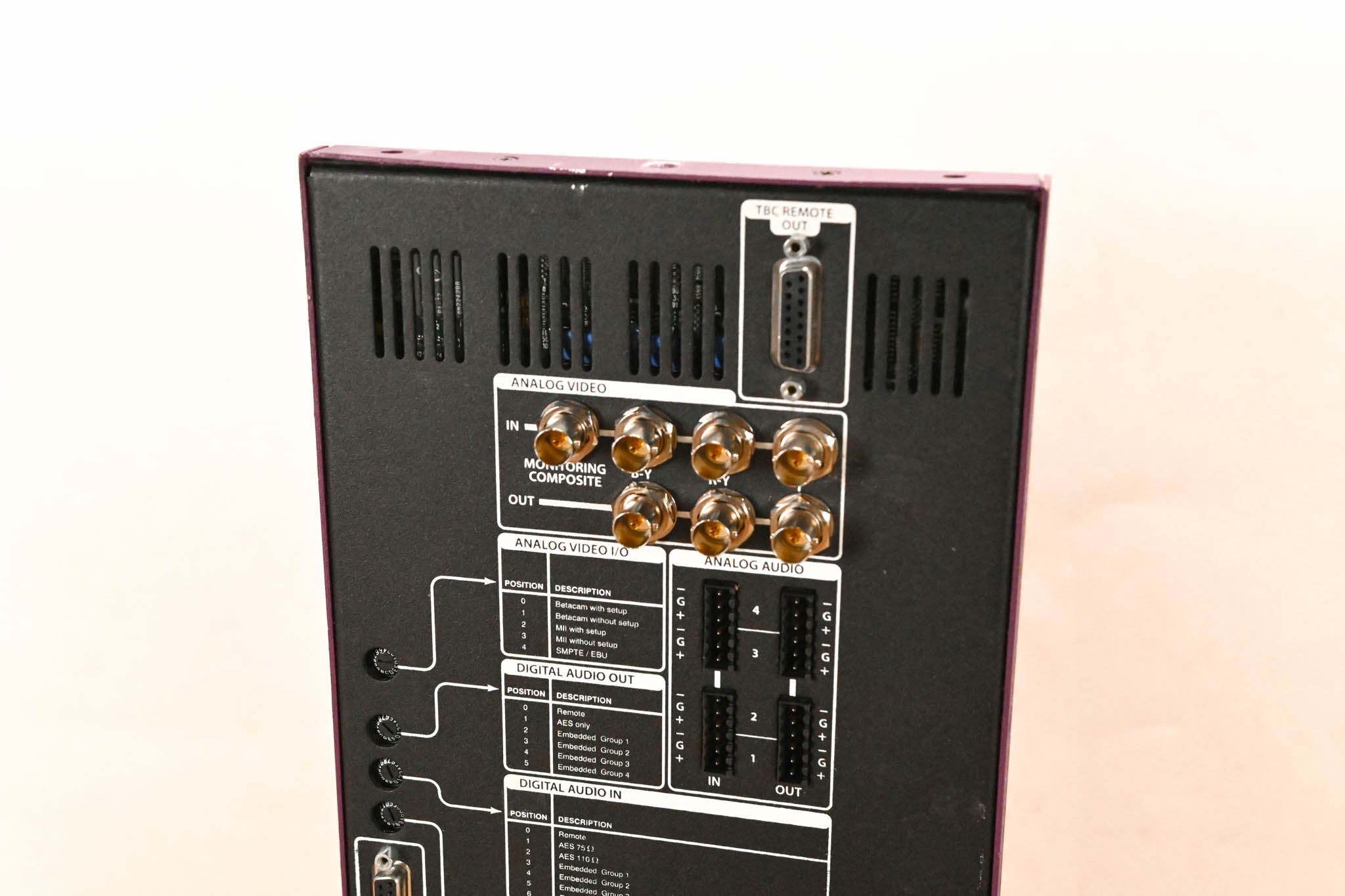 Miranda VTR-100 Analog to Digital Bi-Directional Media Converter