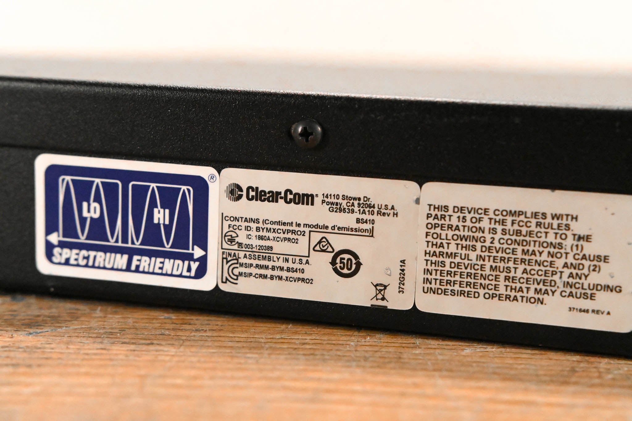 Clear-Com DX410 Digital Wireless Intercom (NO POWER SUPPLY)