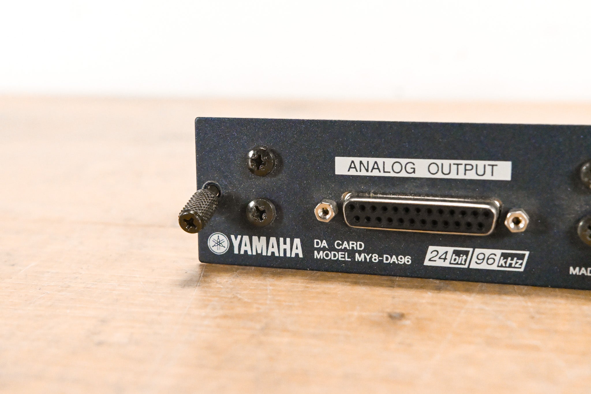 Yamaha MY8-DA96 24-bit, 96kHz 8-Channel Analog Output Card