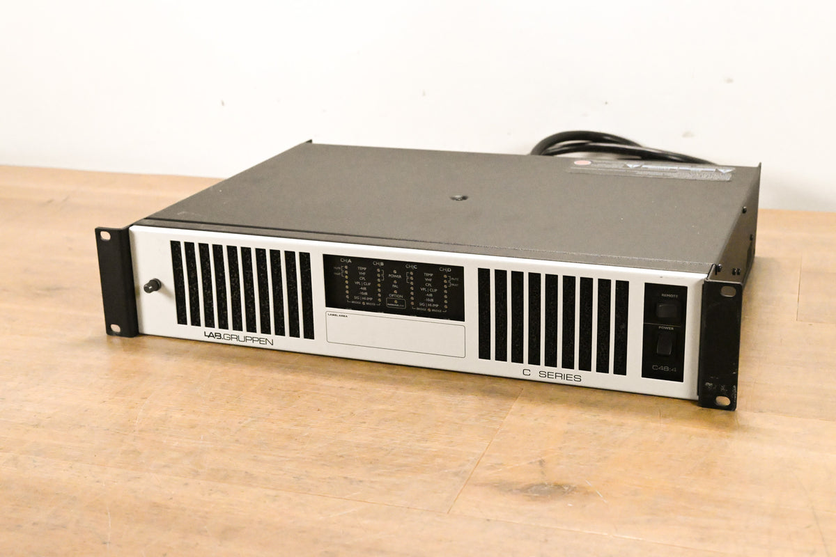 Lab Gruppen C 48:4 4800W 4-Channel Power Amplifier